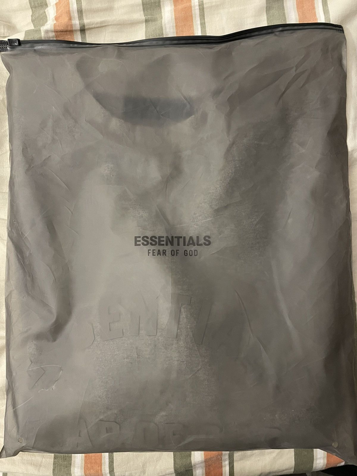 Essentials × Fear of God Essentials Fear of God Heather Grey Longsleeve Tee Size US L / EU 52-54 / 3 - 6 Thumbnail