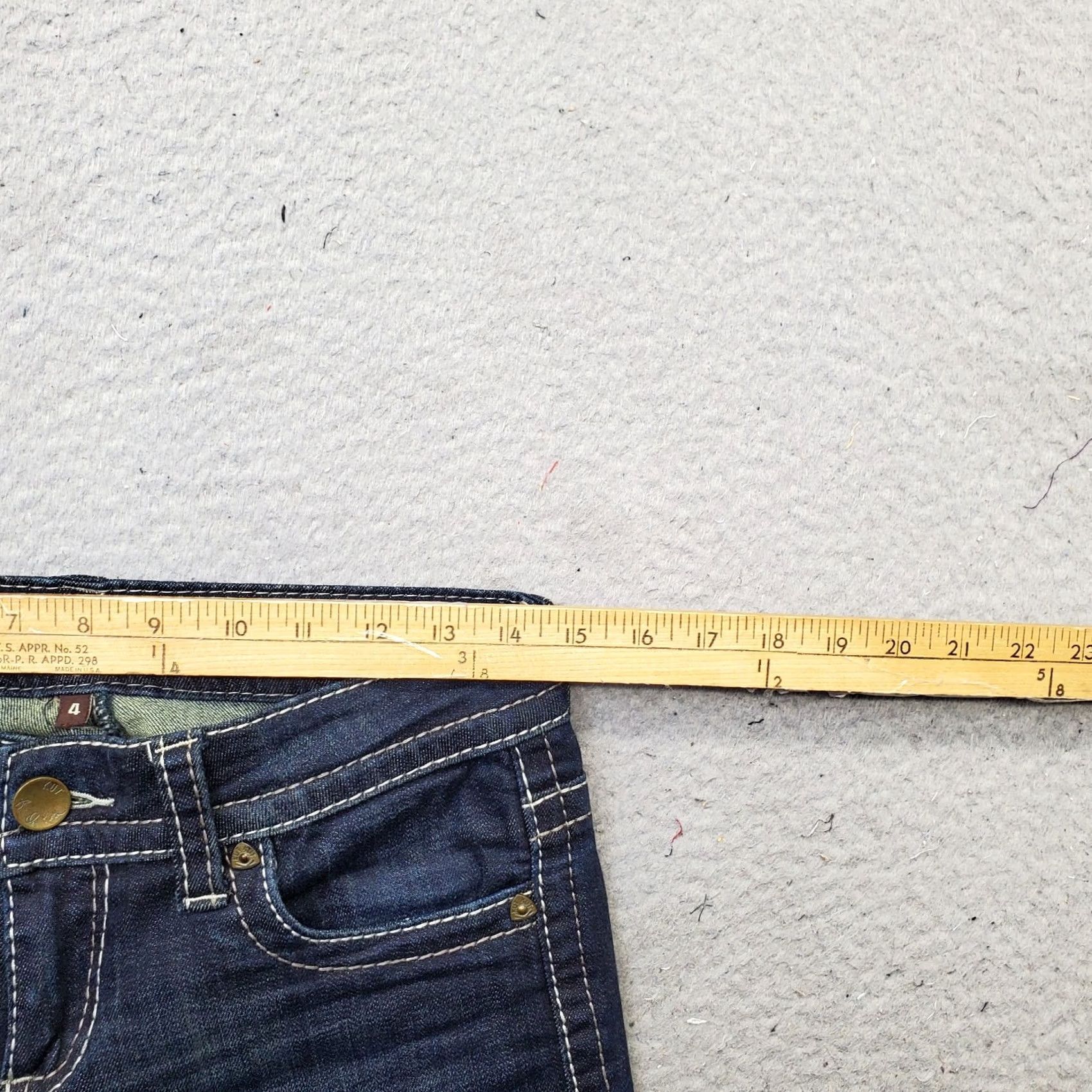 Vintage KUT from the Kloth Bootcut Jeans Womens 4 Blue Denim Natalie High Rise EUC Womens Size 4 Size 27" / US 4 / IT 40 - 6 Thumbnail