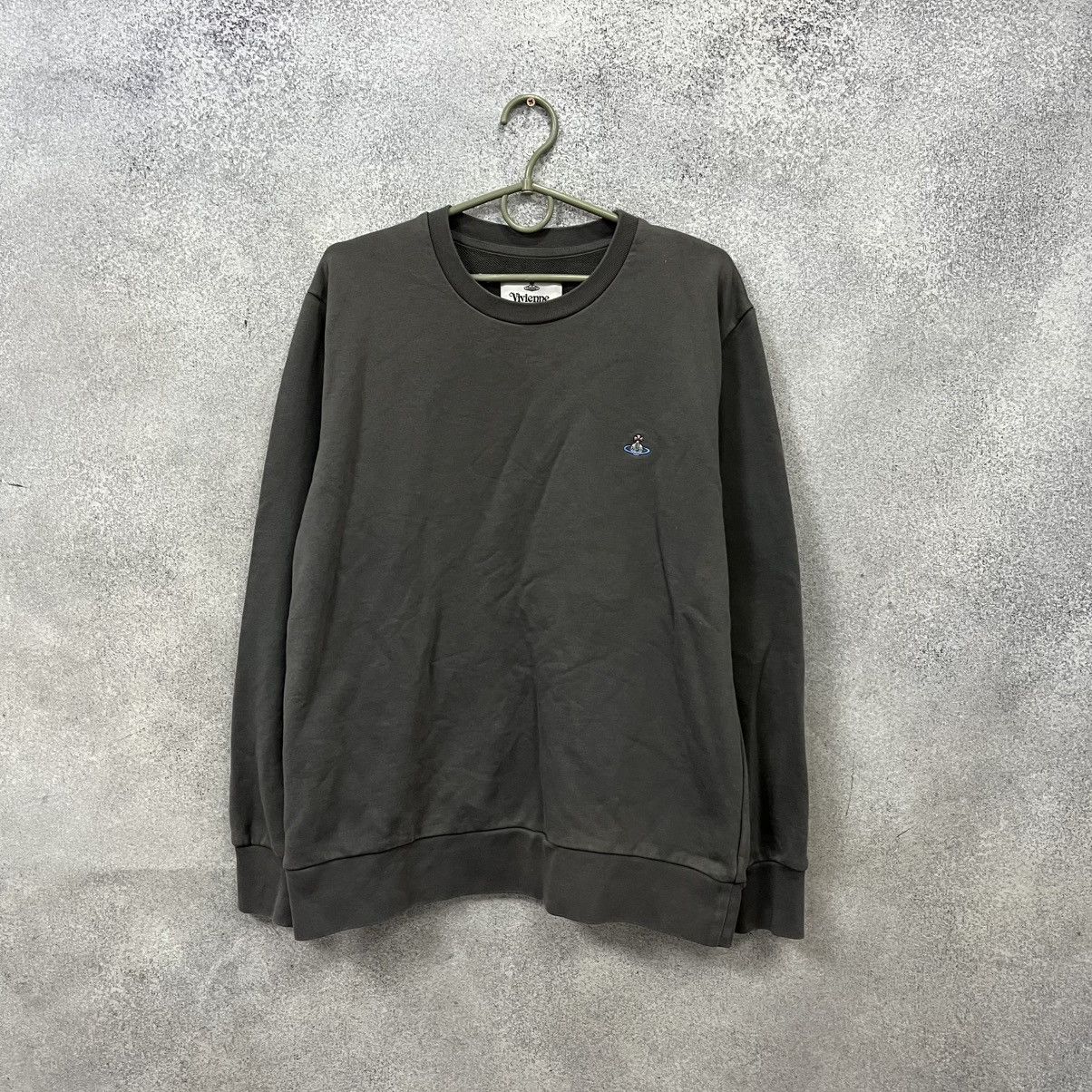 Vivienne Westwood Vintage Vivienne Westwood Sweatshirt Orb Logo Basic Pullover Size US M / EU 48-50 / 2 - 1 Thumbnail