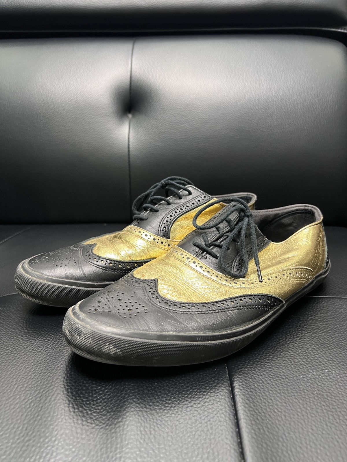 Comme des Garcons Homme Plus Comme des Garçons Homme Plus Baroque Oxford Leather Shoes Size US 9 / EU 42 - 1 Thumbnail