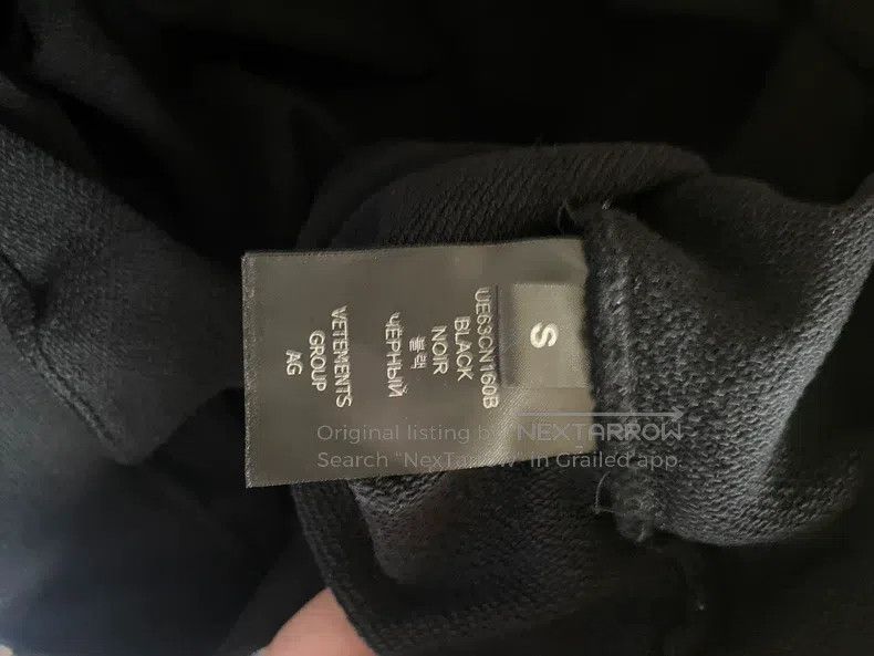Vetements Vetements Slouchy Sweatshirt Size US S / EU 44-46 / 1 - 4 Thumbnail