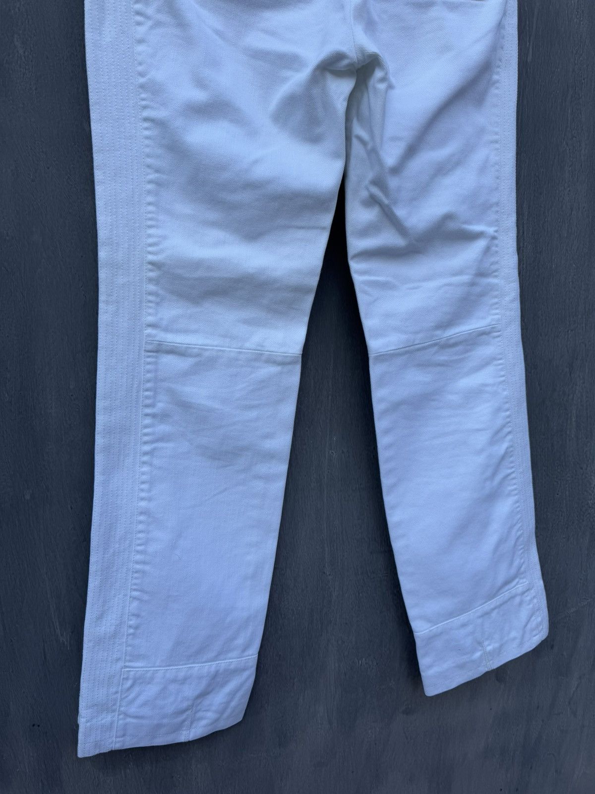Louis Vuitton LOUIS VUITTON White Pants Size 42 Made In Italy Size 28" / US 6 / IT 42 - 11 Thumbnail
