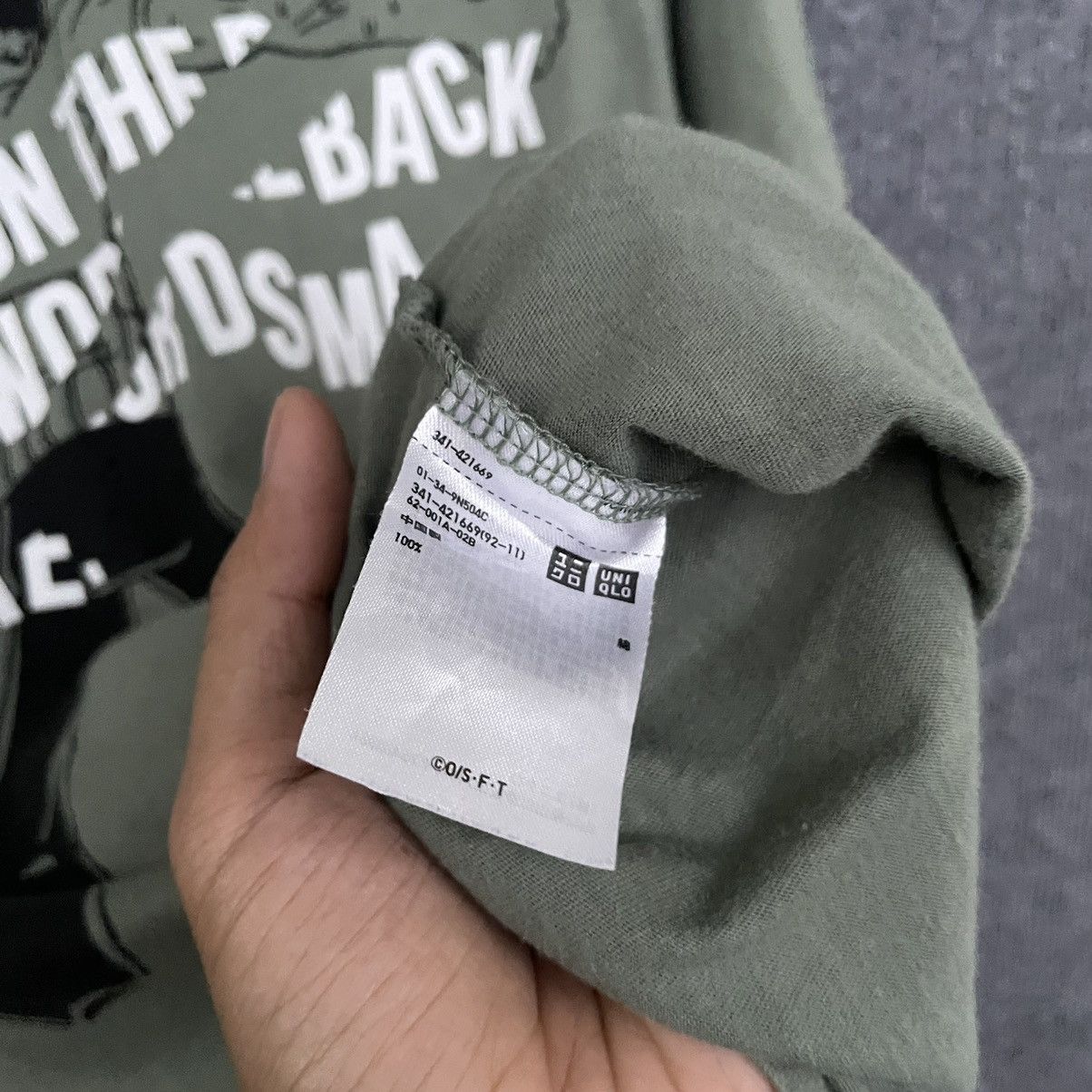 Anime × Cartoon Network × Uniqlo Uniqlo x One Piece Roronoa Zoro Anime T Shirt Size US S / EU 44-46 / 1 - 4 Thumbnail