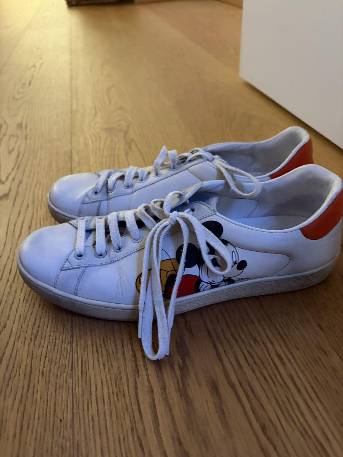 Gucci Gucci Ace Mickey Mouse Size US 8.5 / EU 41-42 - 3 Thumbnail