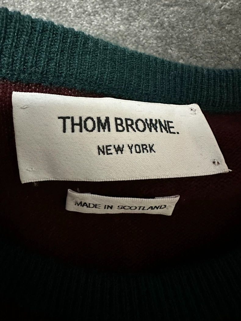 Thom Browne Thom Browne Autumn and winter multicolored cashmere knit s Size M / US 6-8 / IT 42-44 - 5 Thumbnail