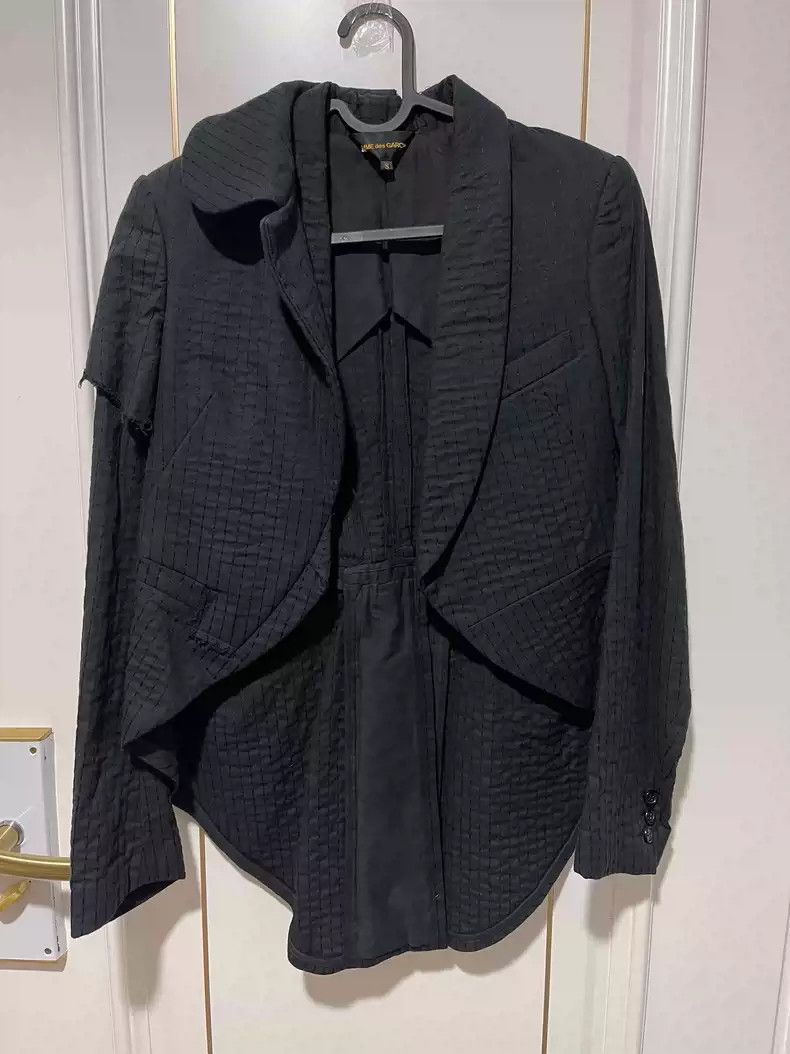 Comme des Garcons comme des garcons deconstructive splicing suit jacket Size US S / EU 44-46 / 1 - 1 Thumbnail