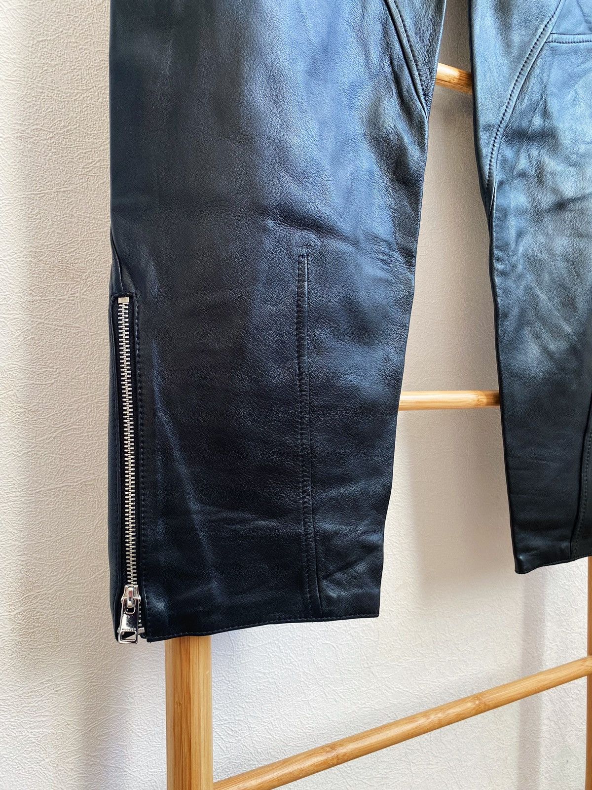 Mugler Mugler x H&M Leather Pants Size US 32 / EU 48 - 18 Thumbnail
