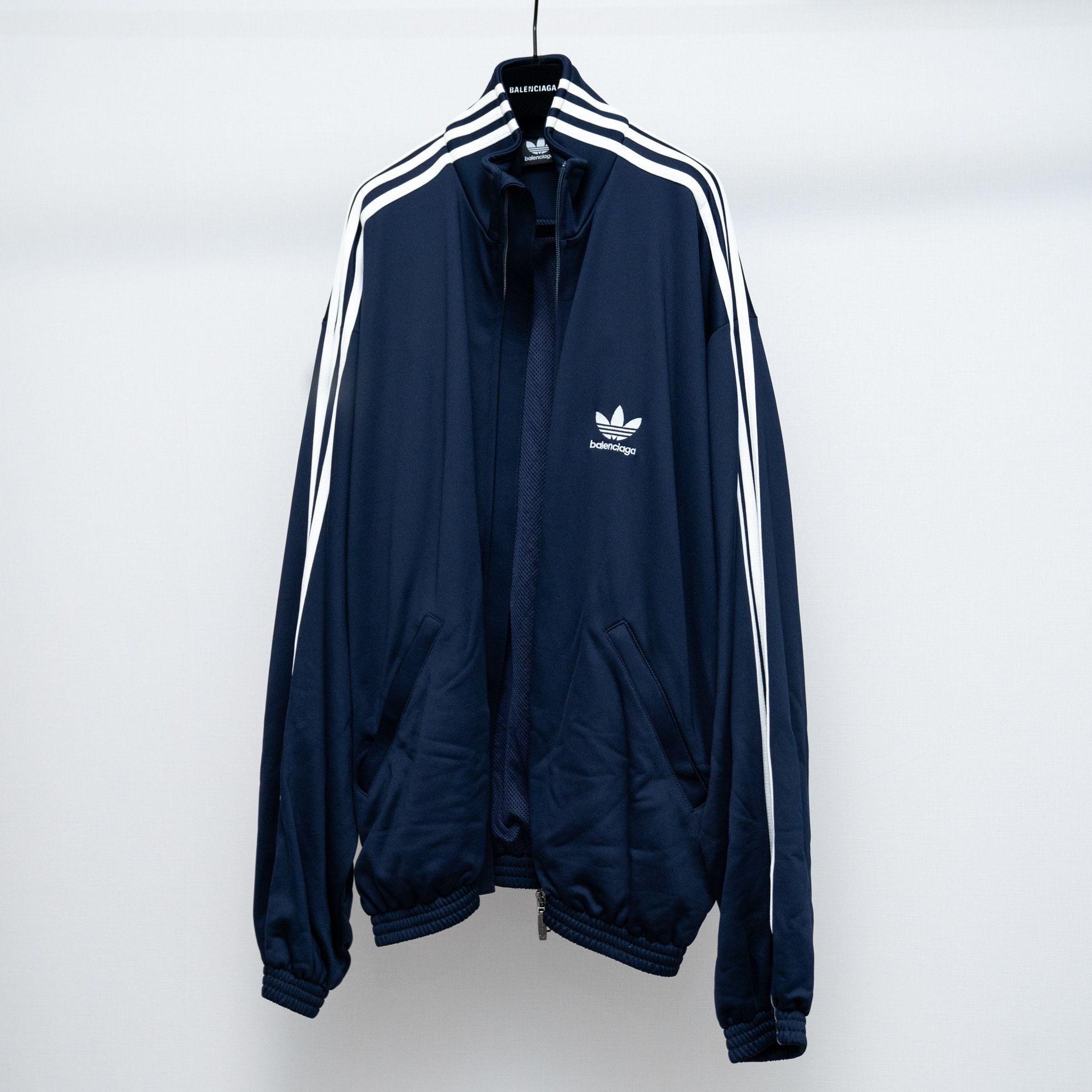 Adidas × Balenciaga 2023SS BALENCIAGA adidas track jacket NAVY size2 Size US M / EU 48-50 / 2 - 10 Thumbnail