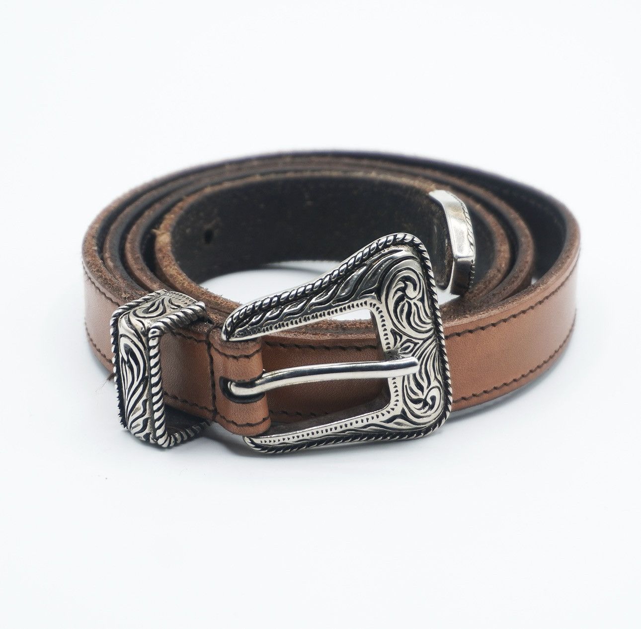 Saint Laurent Paris Saint Laurent by Hedi Slimane S/S 2014 Western Belt 85 Size 32 - 5 Thumbnail