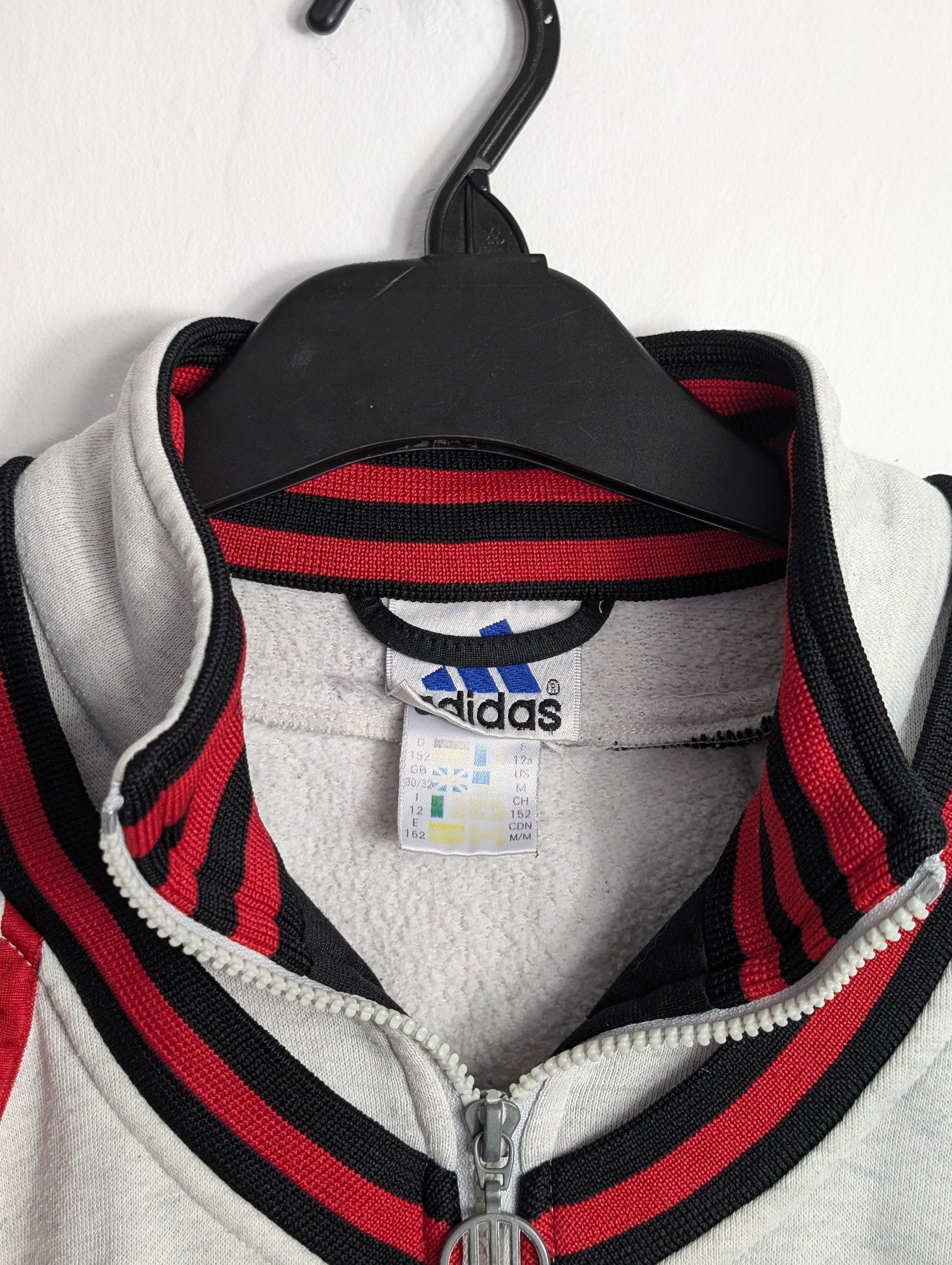 Adidas Vintage 90s Adidas Zip Sweatshirt Logo Streetwear Size S / US 4 / IT 40 - 5 Thumbnail