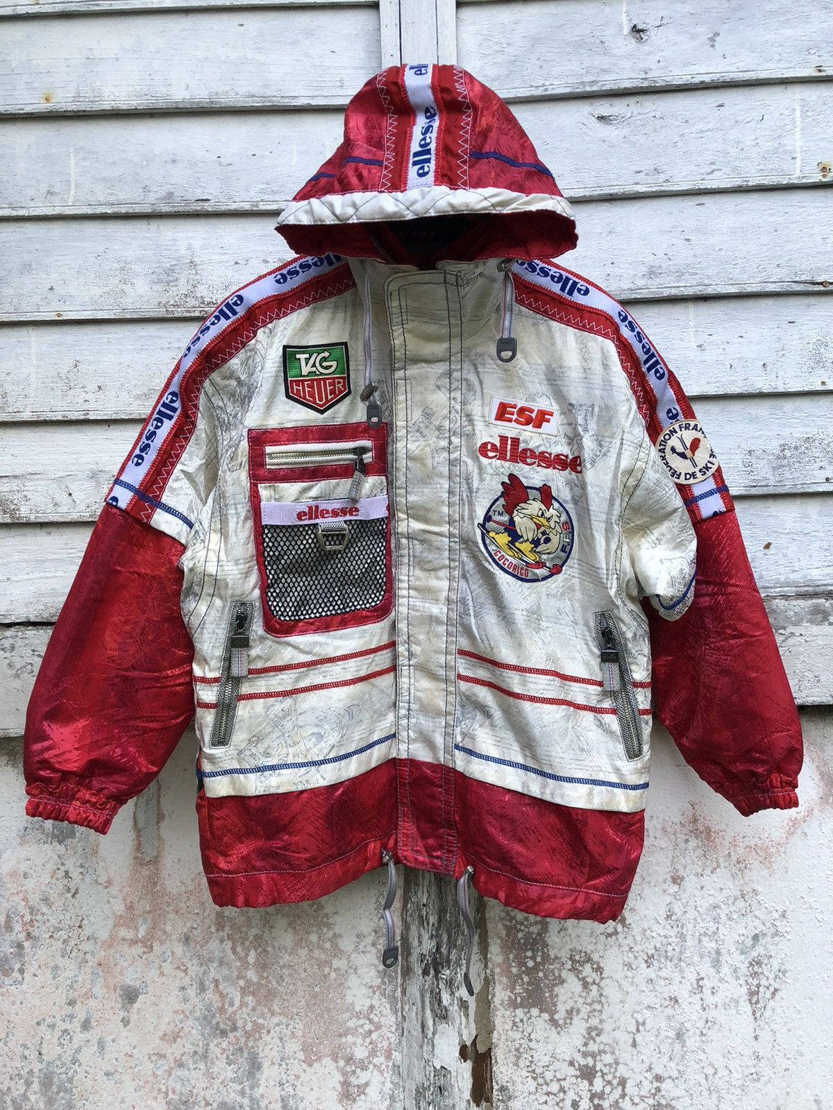 Ellesse × Ski × Vintage Vintage Ellesse Multicoloured Ski Jacket | Grailed
