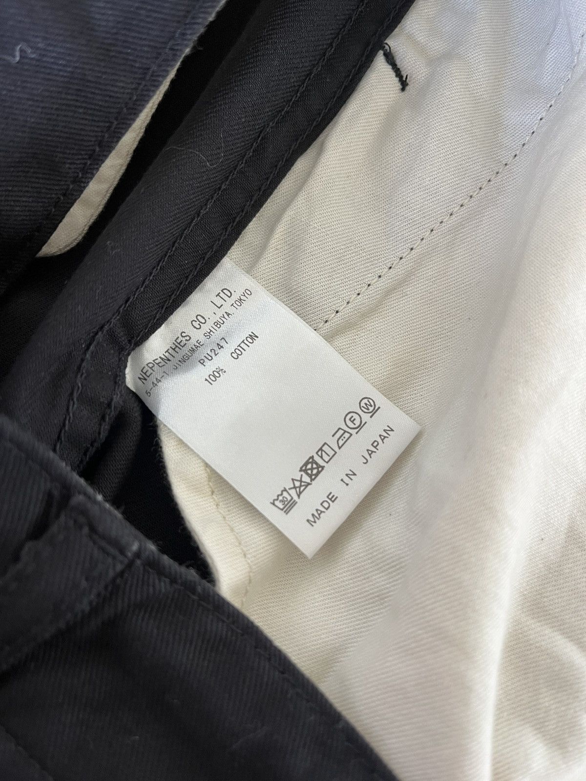 Needles NEEDLES ‘H.D. MILITARY PANT’ - Black Twill Size US 30 / EU 46 - 6 Thumbnail