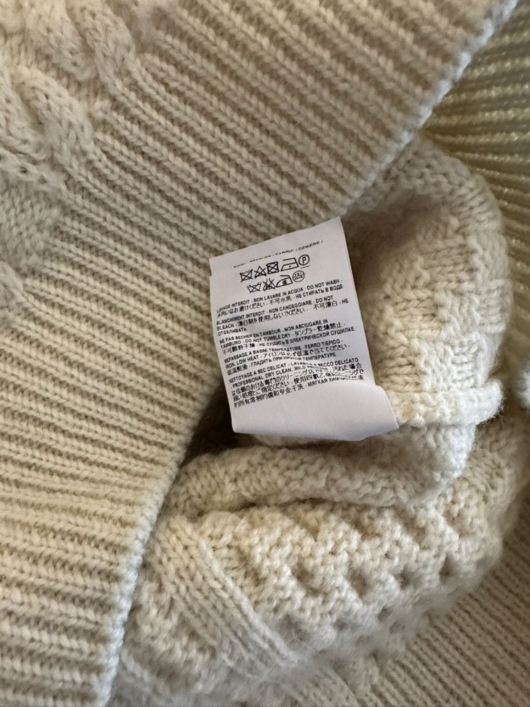 Saint Laurent Paris Aran Wool Sweater Size US S / EU 44-46 / 1 - 13 Thumbnail