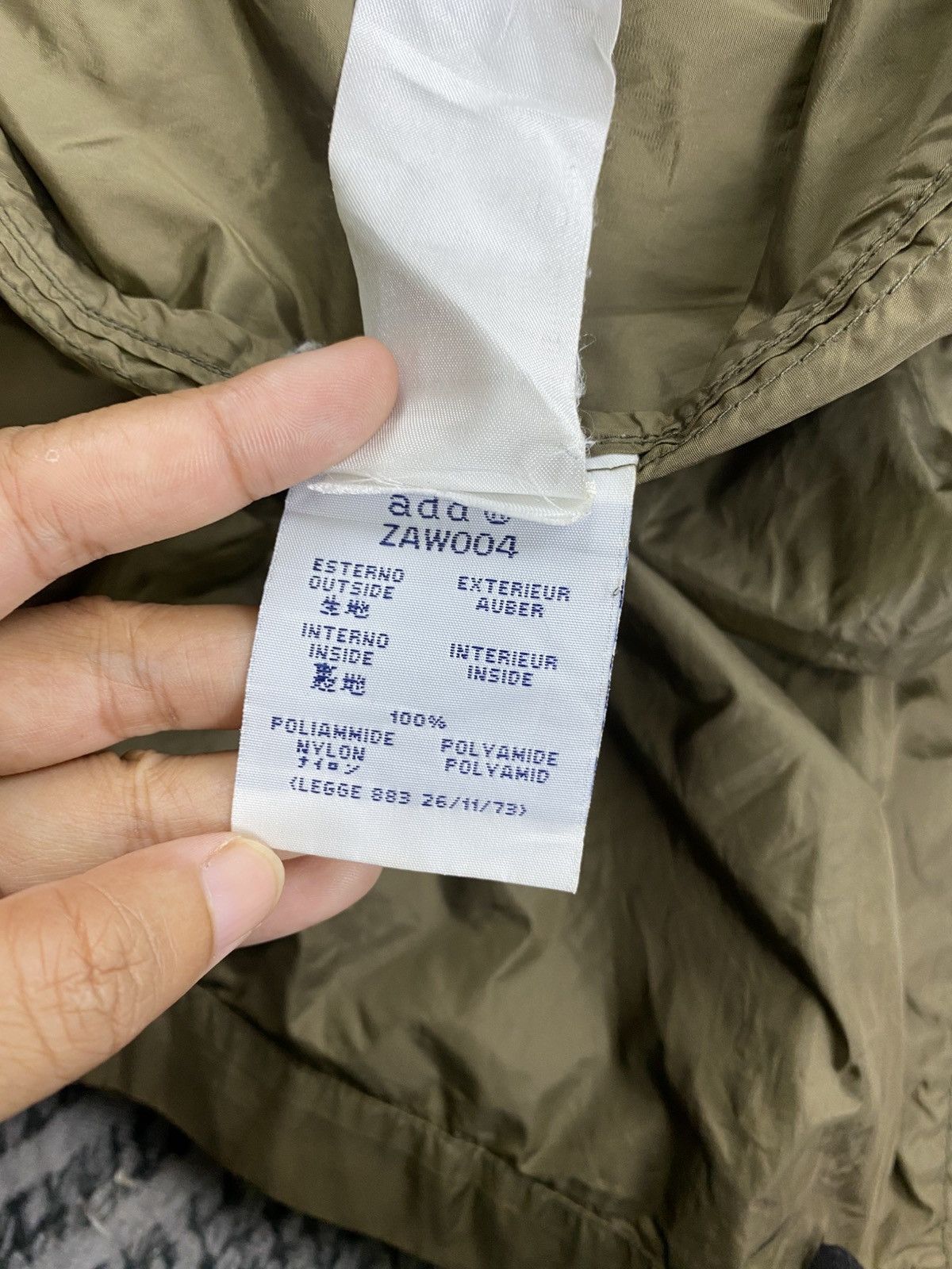 Add Vintage Add Army Green Lightweight Trench Coat Jacket Size US S / EU 44-46 / 1 - 12 Thumbnail