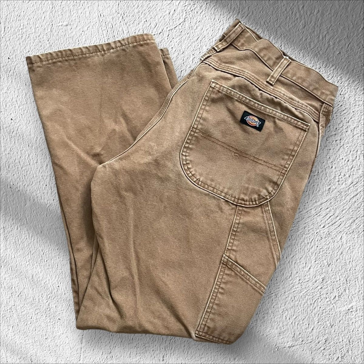 Dickies Vintage Dickies Brown Carpenter Pants Workwear – Size 32x30 Size US 32 / EU 48 - 1 Thumbnail