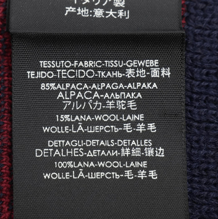Gucci GG Logo Alpaca Wool Scarf Size ONE SIZE - 4 Thumbnail