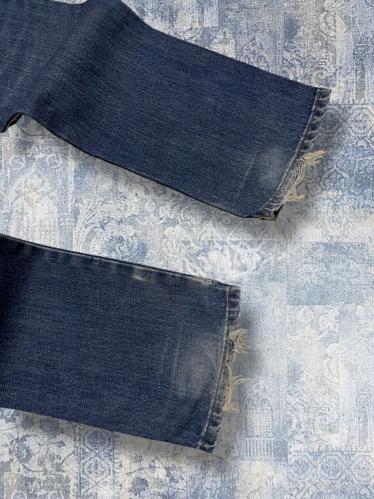 Japanese Brand Vintage 1990s Japan Designer Domingo Distressed Bush Pant Size US 31 - 13 Thumbnail
