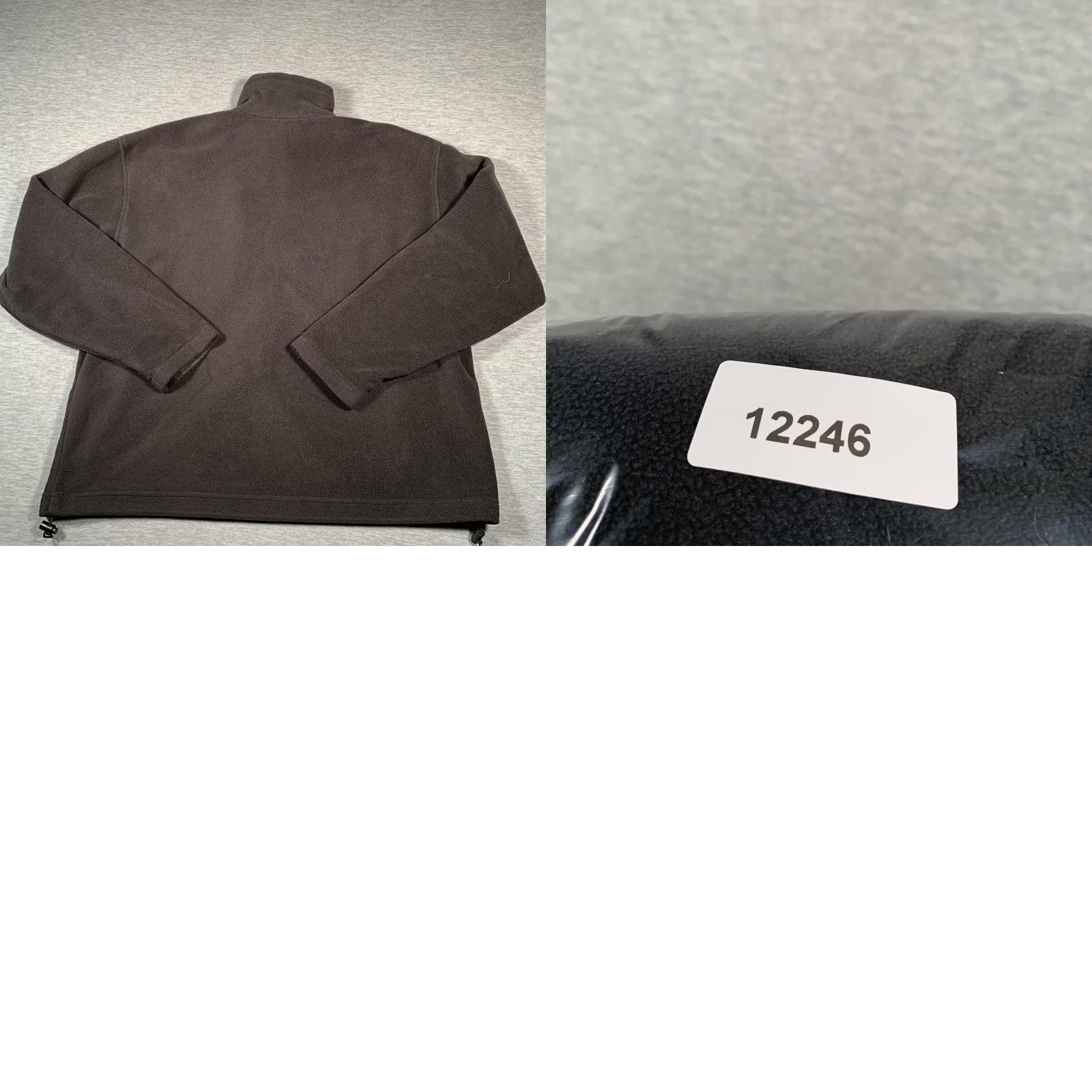 Logo 7 Columbia Fleece Jacket Mens XL Gray Full Zip Stand Collar Pockets Outdoor Logo Size US XL / EU 56 / 4 - 9 Thumbnail