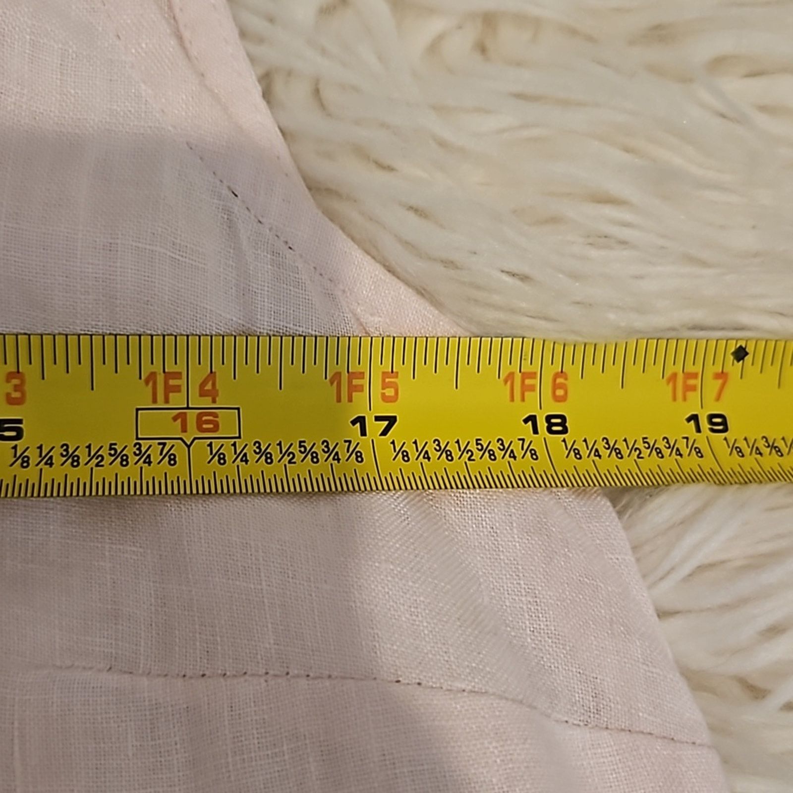 Other Cotton World Light Pink Linen Tank Top with Embroidery Size M / US 6-8 / IT 42-44 - 6 Thumbnail