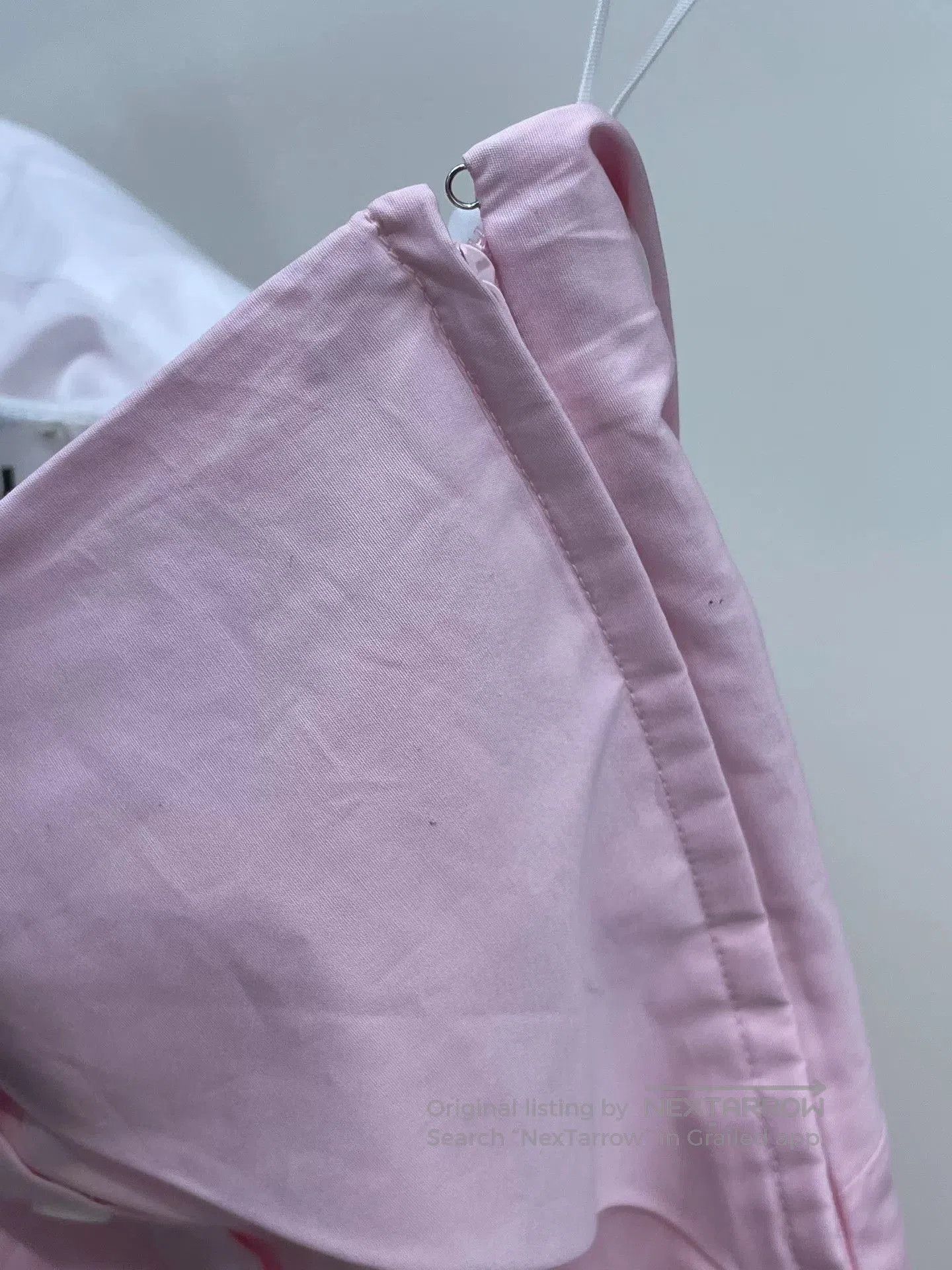 Miu Miu Miu Miu 2025 Pink Irregular Strapless Top. Size XS / US 0-2 / IT 36-38 - 3 Thumbnail