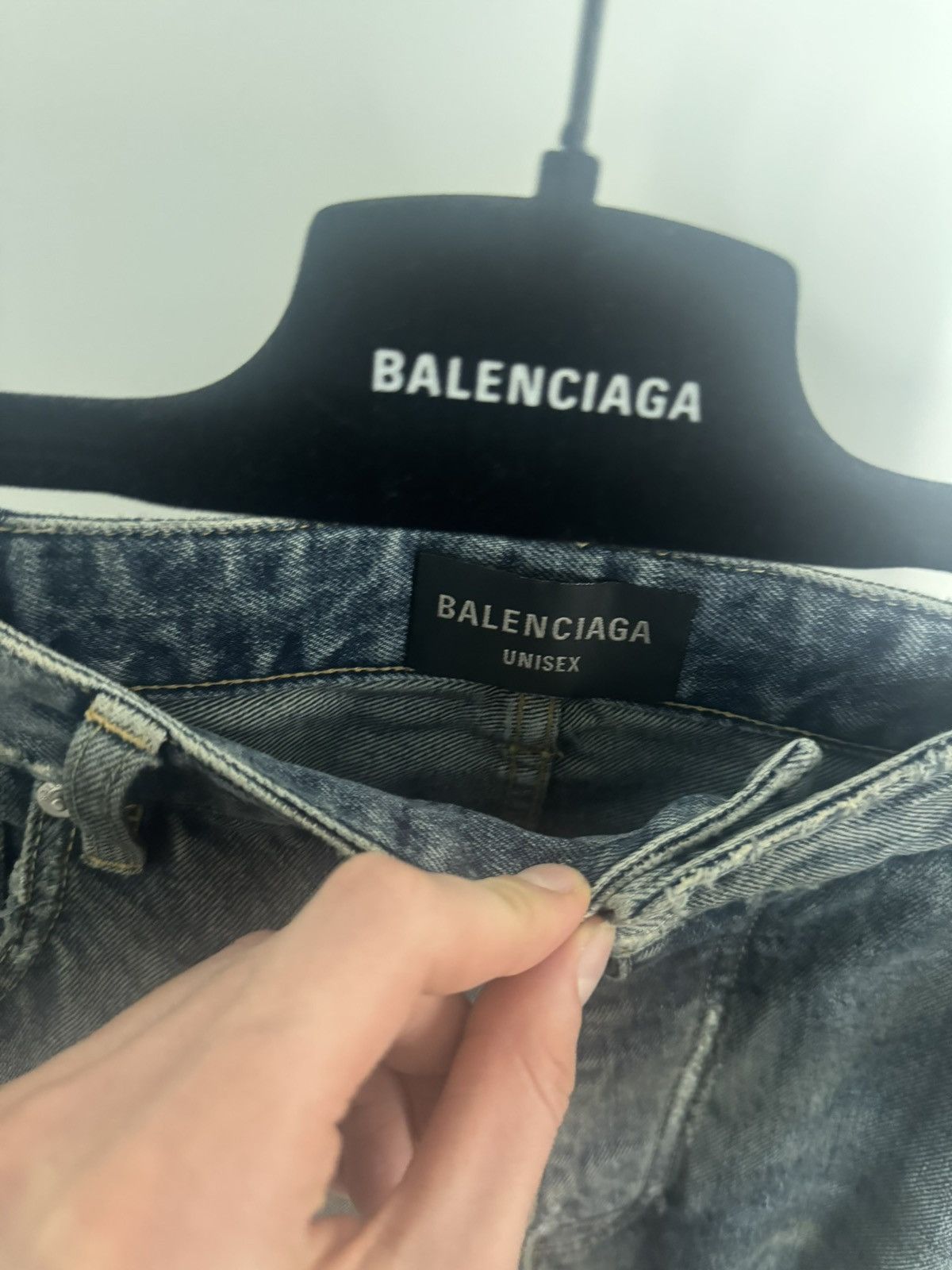 Balenciaga Balenciaga ss23 Mudshow Oil Spill Denim Size US 34 / EU 50 - 3 Thumbnail
