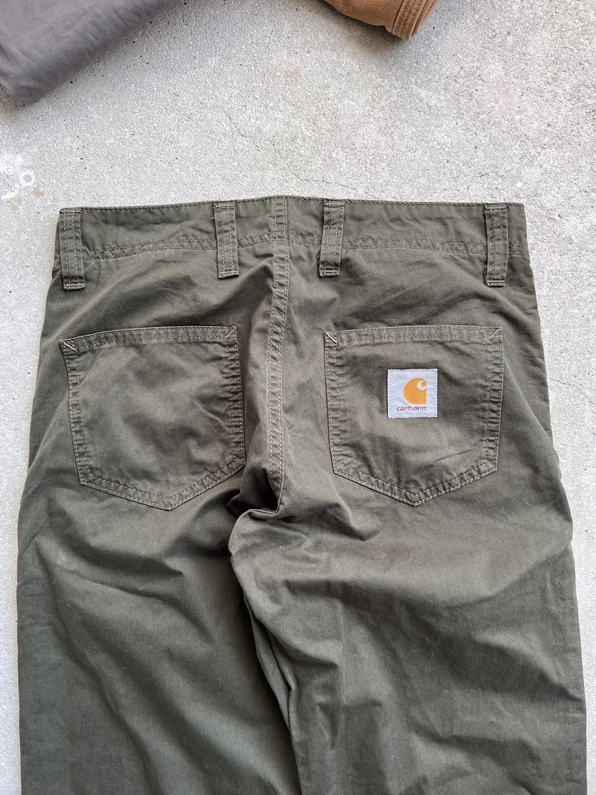 Carhartt × Carhartt Wip × Vintage Vintage Carhartt Wip Pants Khaki Size US 28 / EU 44 - 7 Thumbnail