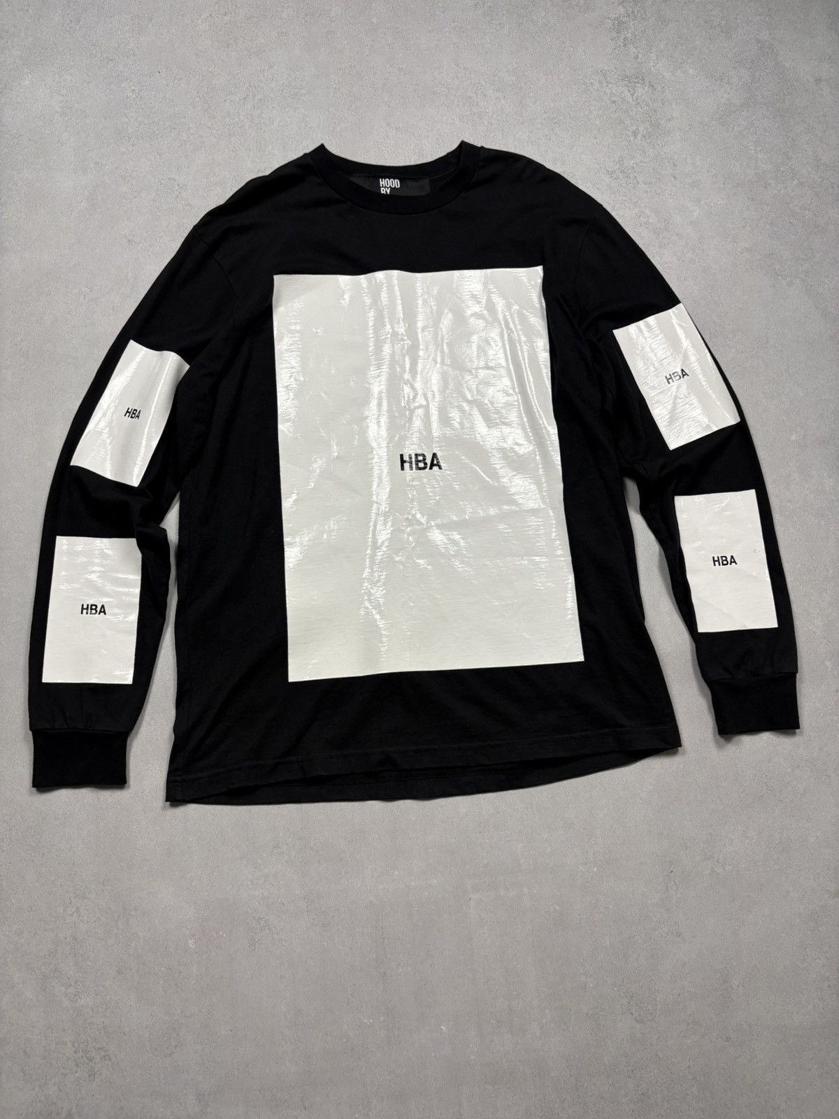 Hood By Air Hood By Air HBA X-Ray Double Zip Long Sleeve Shirt