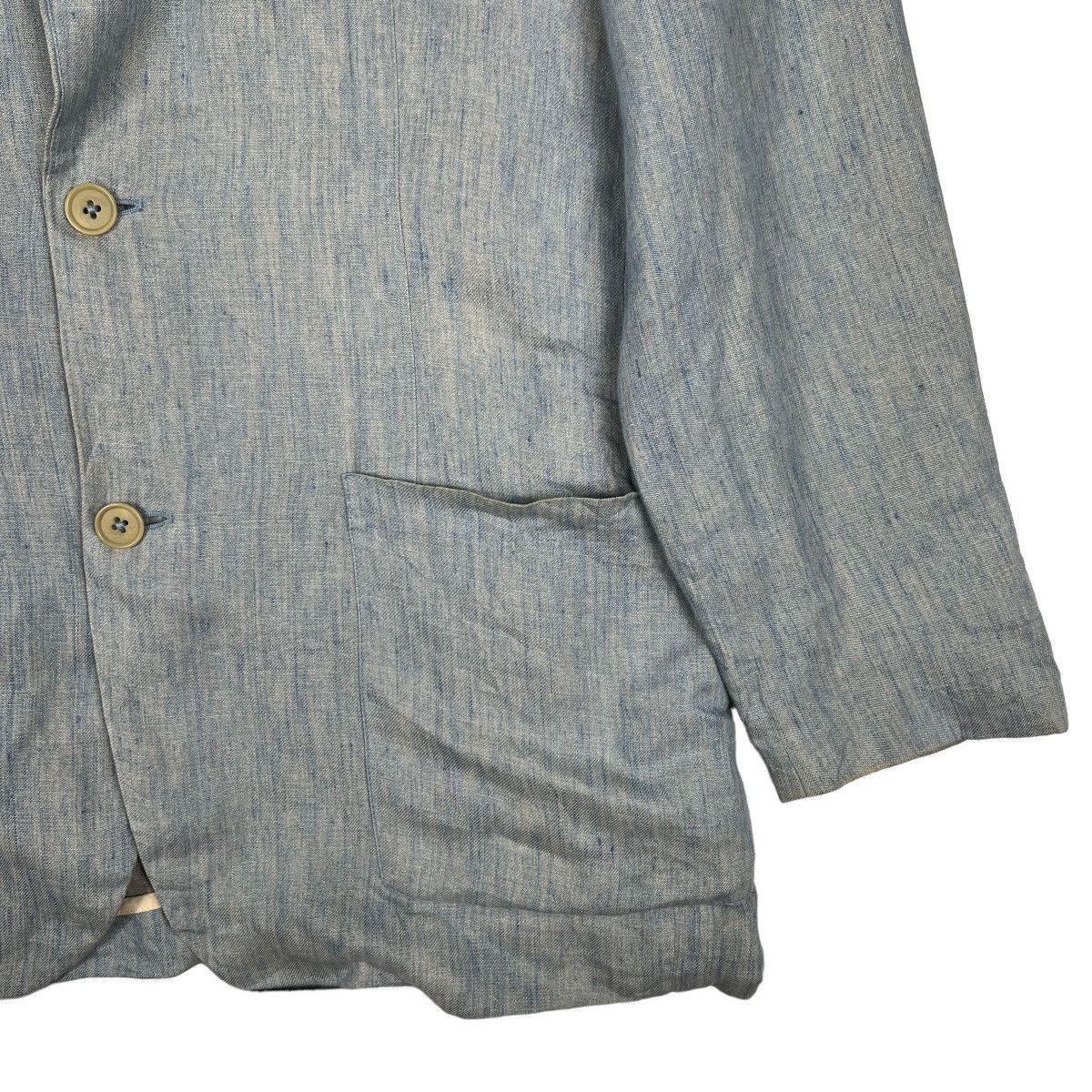 John Varvatos 🔥 JOHN VARVATOS LINEN BLAZER JACKET MADE IN ITALY Size US M / EU 48-50 / 2 - 5 Thumbnail