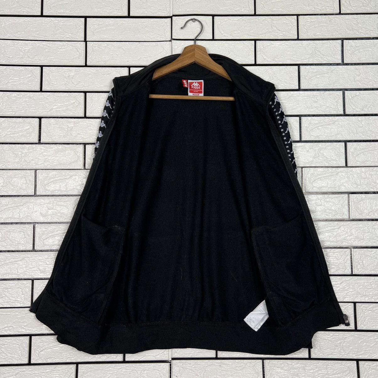 Kappa KAPPA Sidetape Logo Track Top Jacket #4103-C186 Size US M / EU 48-50 / 2 - 11 Thumbnail