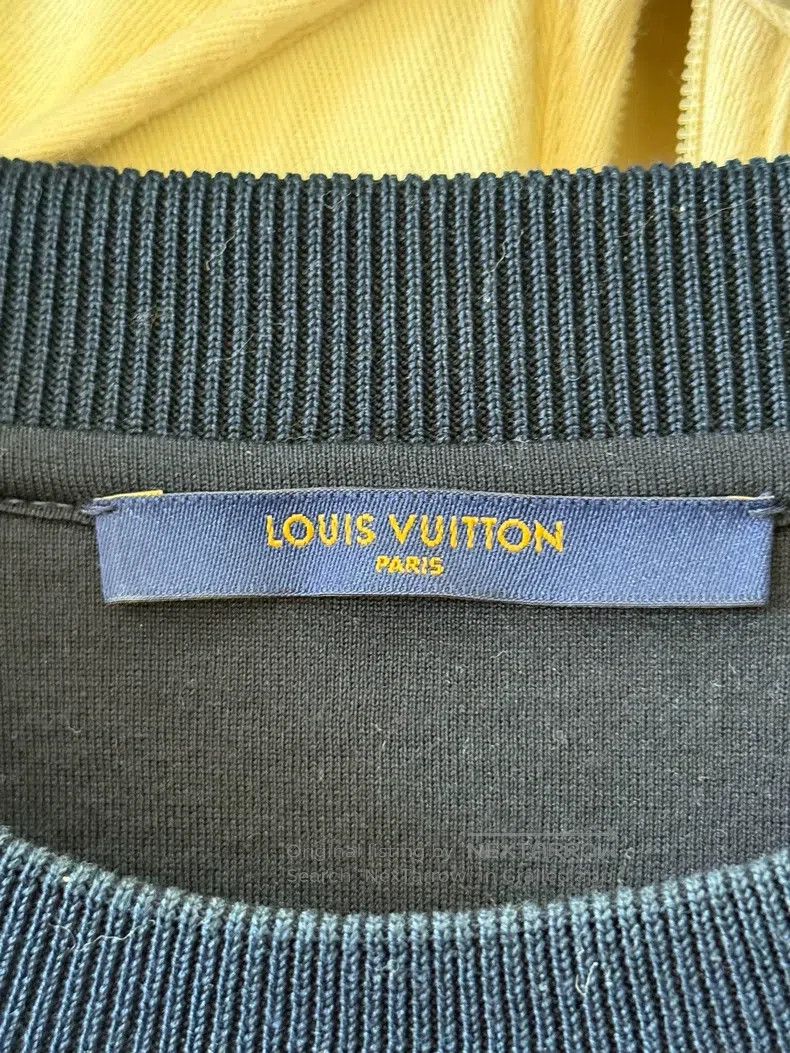 Louis Vuitton Louis Vuitton Blue and green colorful gradient sweatshirt Size US XL / EU 56 / 4 - 4 Thumbnail