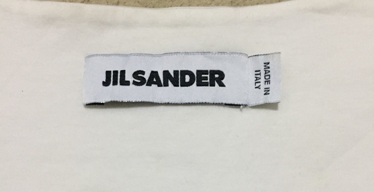 Jil Sander × Raf Simons Jil Sander V-neck Stretch Tee Raf Simons Era Size M / US 6-8 / IT 42-44 - 6 Thumbnail