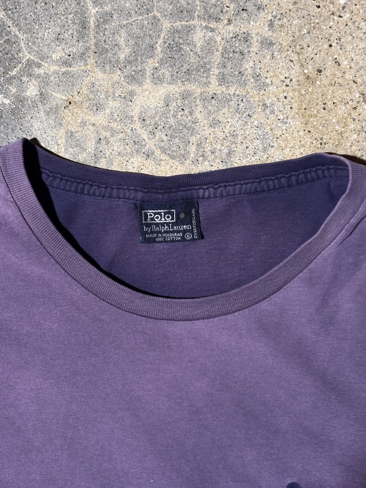Polo Ralph Lauren Faded Polo Tee Ghost Pocket Size US XL / EU 56 / 4 - 3 Thumbnail