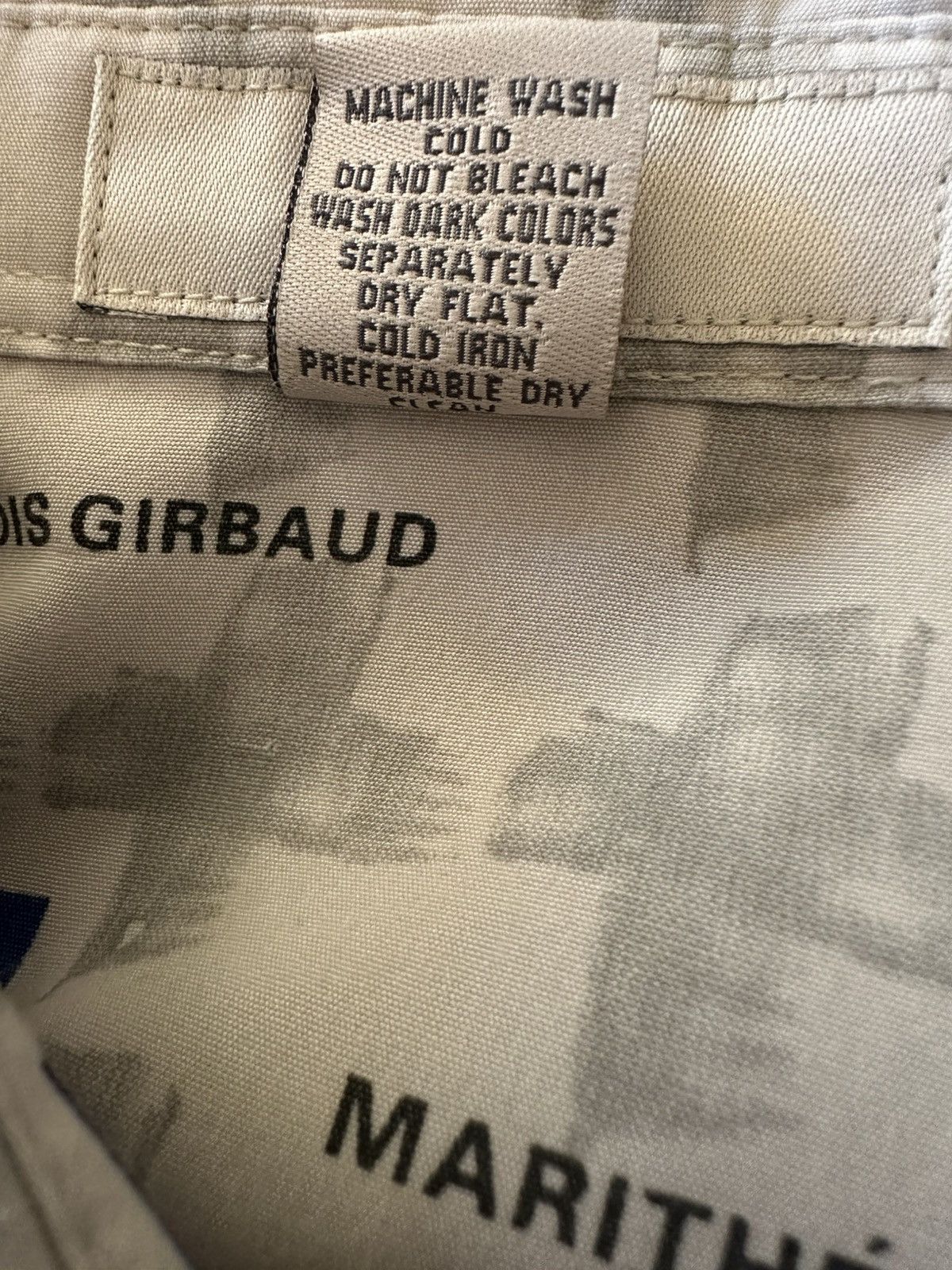 Marithe + Francois Girbaud Vintage Rare Marithe + Francois Girbaud Logo Print Shirt Size US L / EU 52-54 / 3 - 6 Thumbnail