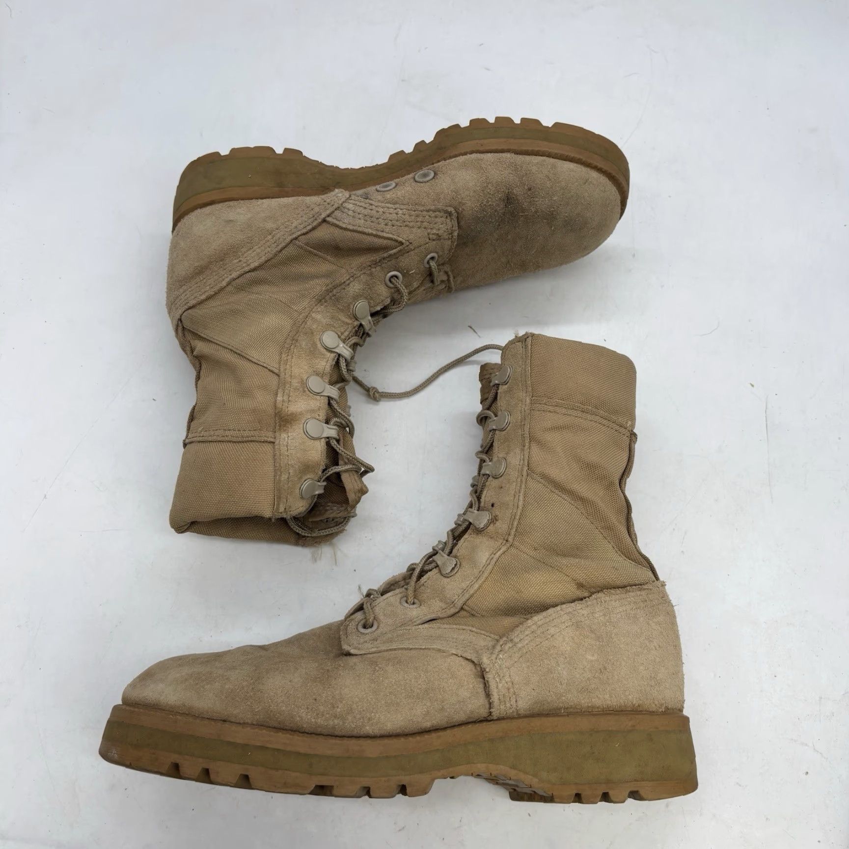 Vintage ALTAMA Military Waterproof Combat Boots Mens 5.5 M Coyote Brown Workwear SHOE Size US 6 / EU 39 - 2 Thumbnail
