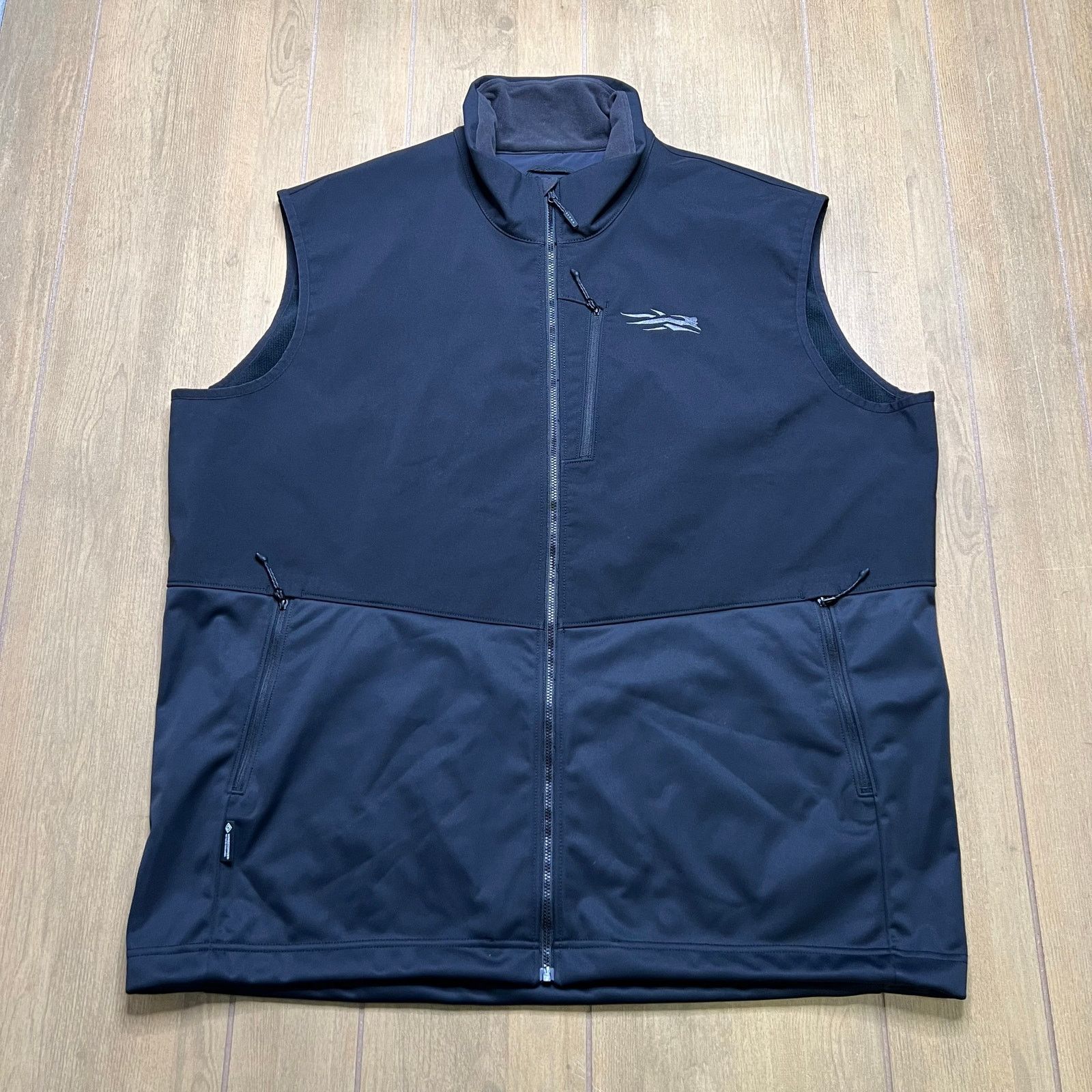 SITKA Sitka Jetstream Vest Men 2XL Black Gore Tex Labs Windstopper Size US XXL / EU 58 / 5 - 2 Thumbnail