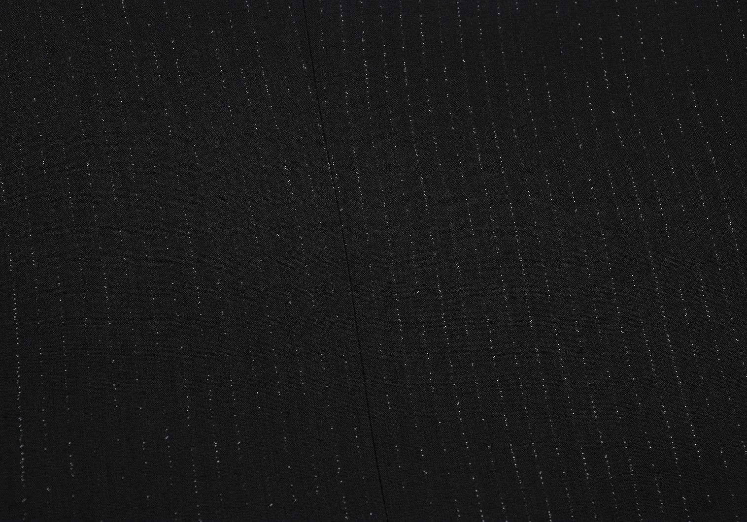 Jean Paul Gaultier Rayon Blend Lamé Stripe Setup in Black Size 48 Size US 32 / EU 48 - 10 Thumbnail