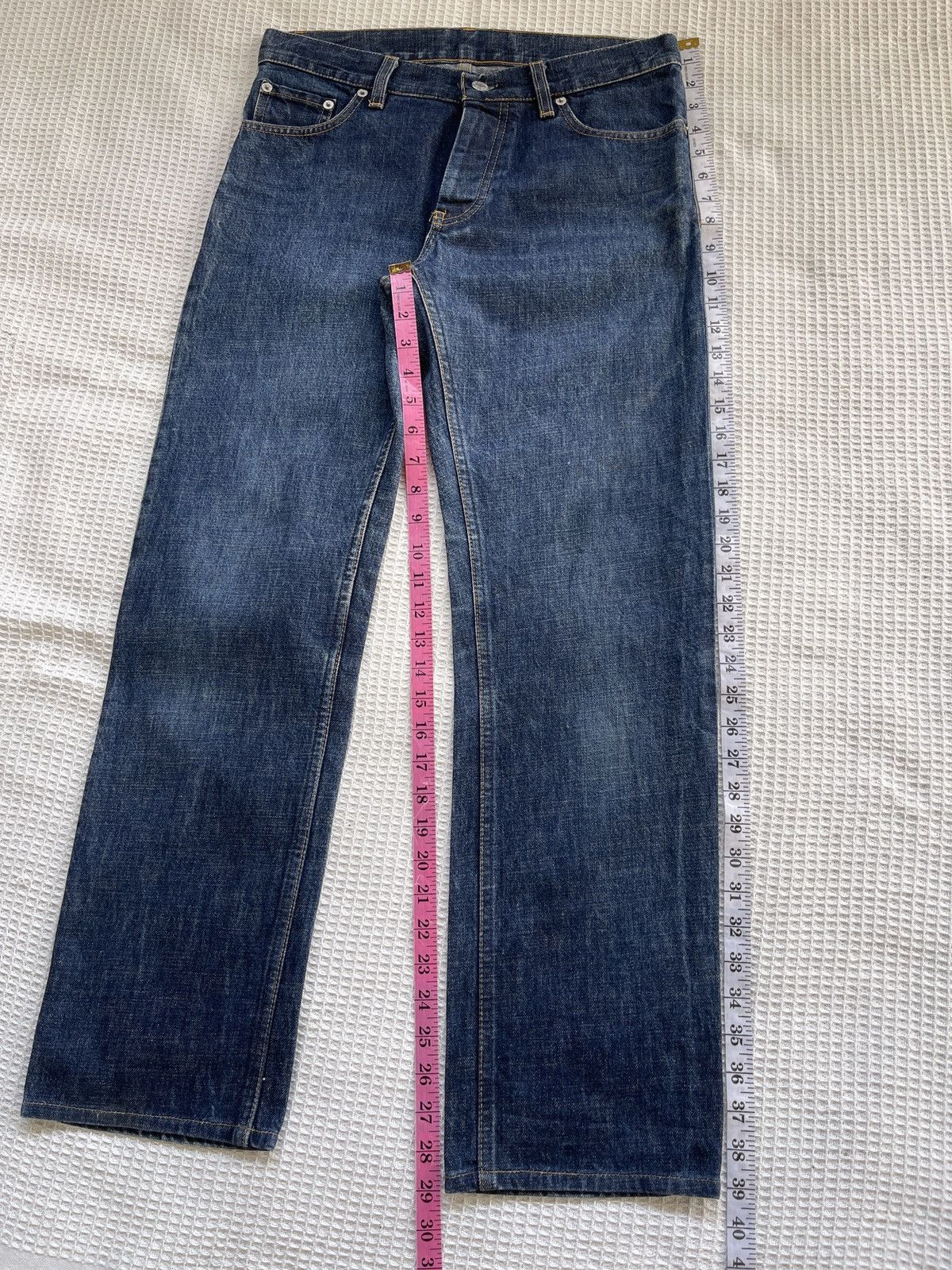 Helmut Lang Rare🔥Helmut Lang🔥Classic Denim/Classic Cut Jeans Size US 31 - 12 Thumbnail