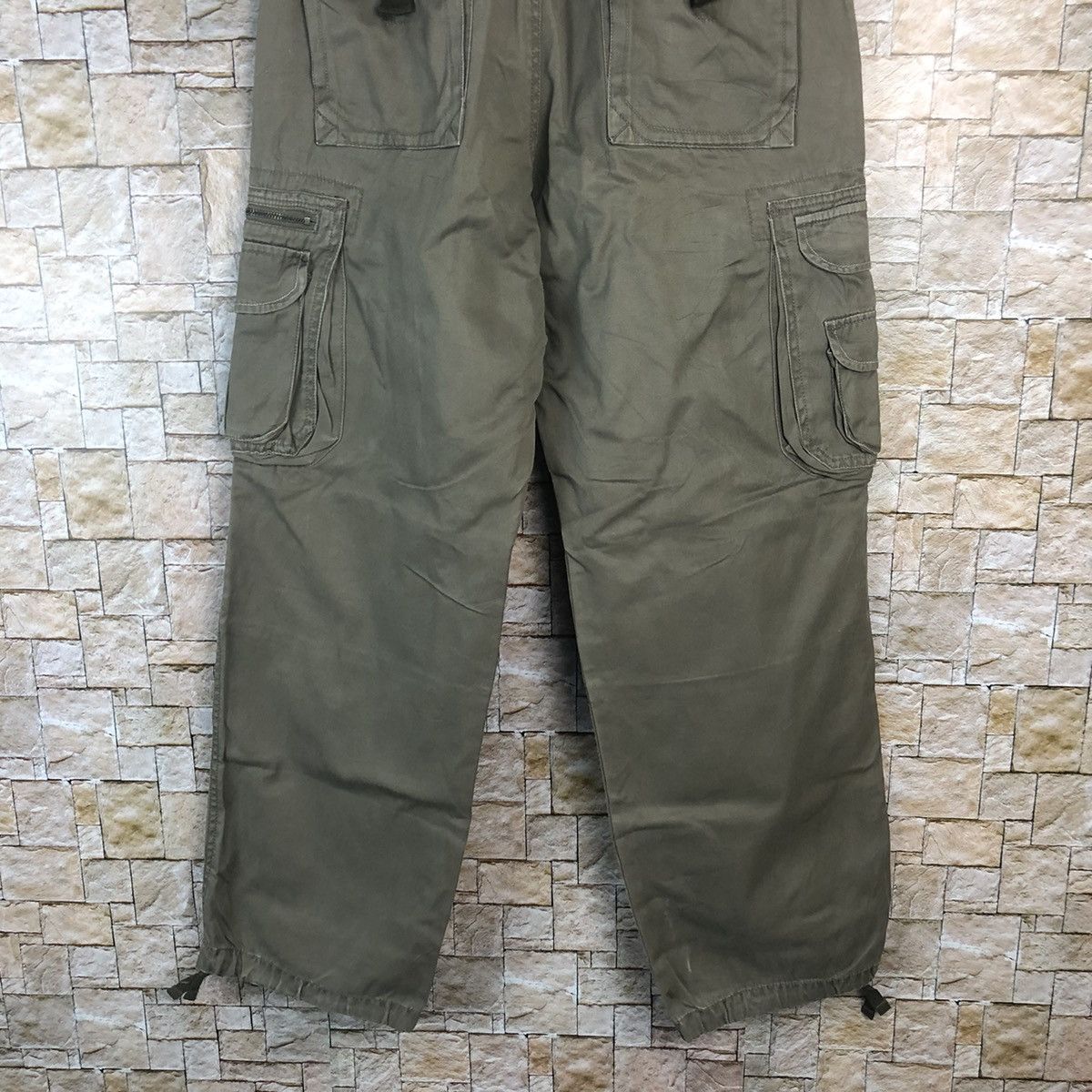 Japanese Brand Vache Brown Cargo Multipocket Pants #A110 Size US 32 / EU 48 - 18 Thumbnail