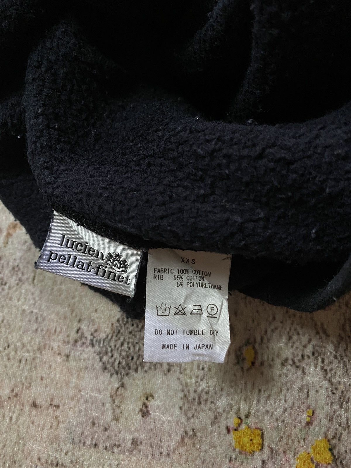 Japanese Brand Lucien pellat finet skull hoodie Size US M / EU 48-50 / 2 - 4 Thumbnail