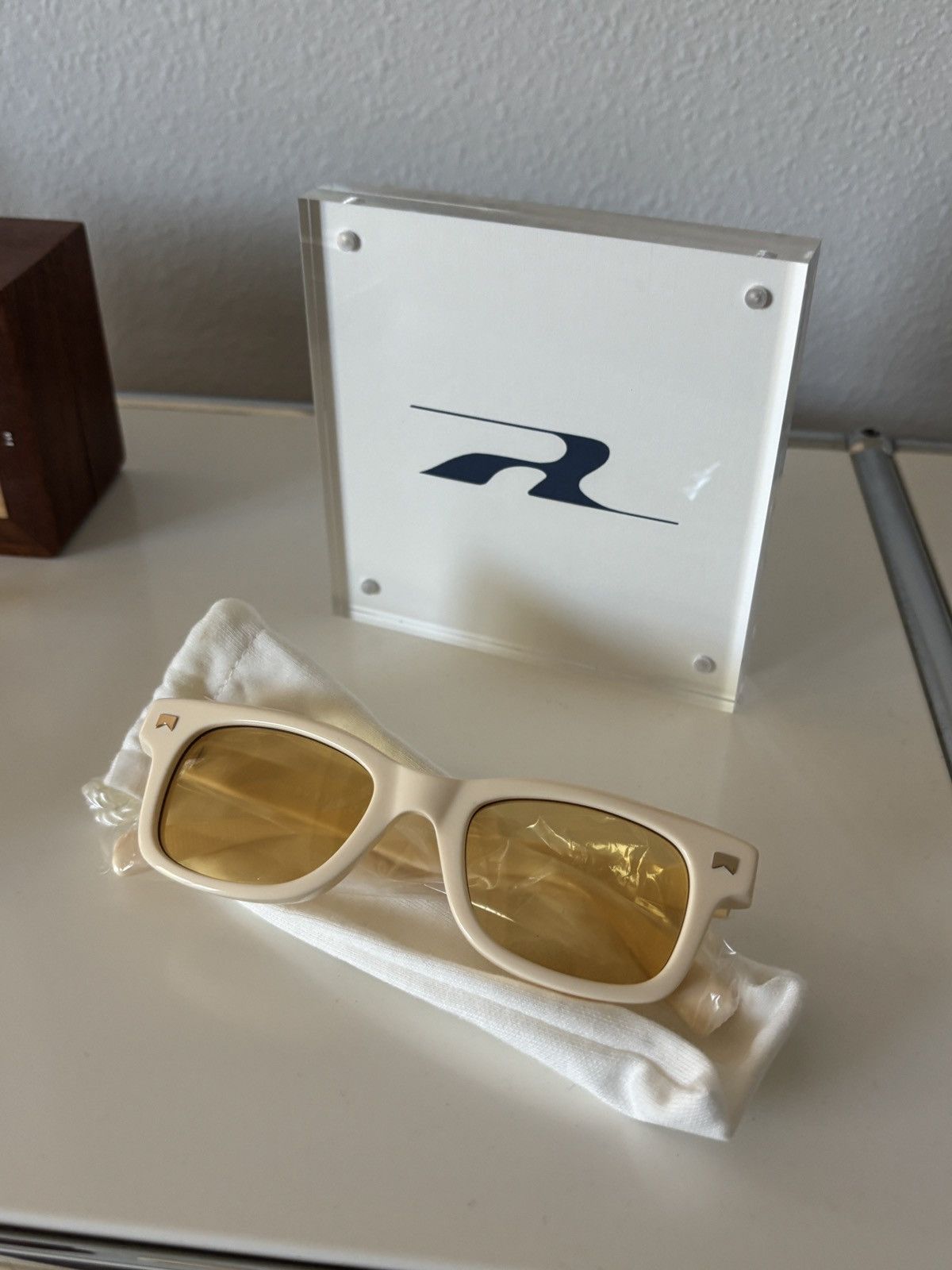 Rhude RHUDE - SUN RHAY LOGO RODEO SUNGLASSES Size ONE SIZE - 5 Thumbnail