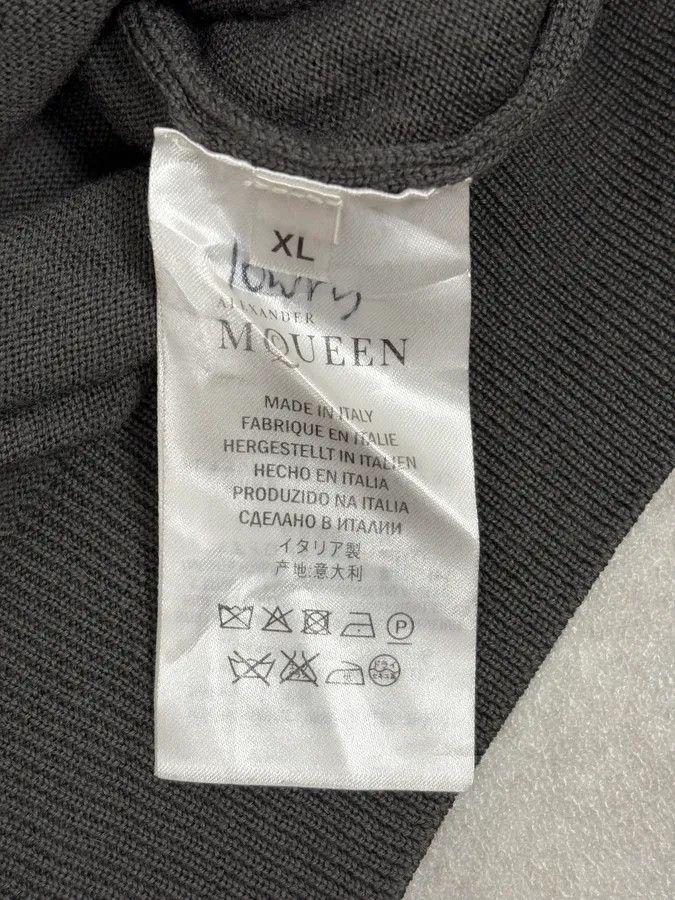 Alexander McQueen Alexander McQueen Obscur Shadow Grey Sweater Size US S / EU 44-46 / 1 - 9 Thumbnail