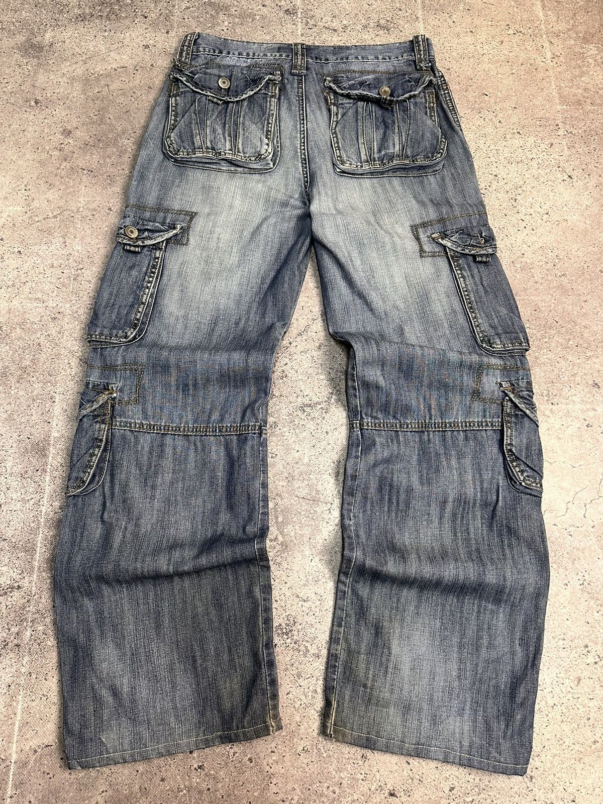 If Six Was Nine LGB Baggy GOA Flare Military Style Cargo Pants Tornado Mart Size US 30 / EU 46 - 12 Thumbnail