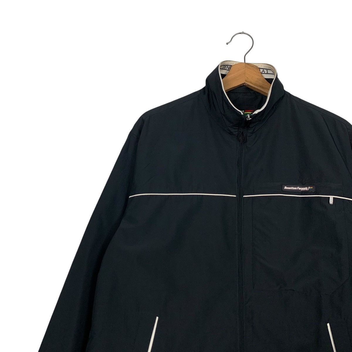 Benetton BENETTON FORMULA 1 Racing Team Light Jacket #2374-C106 Size US S / EU 44-46 / 1 - 6 Thumbnail
