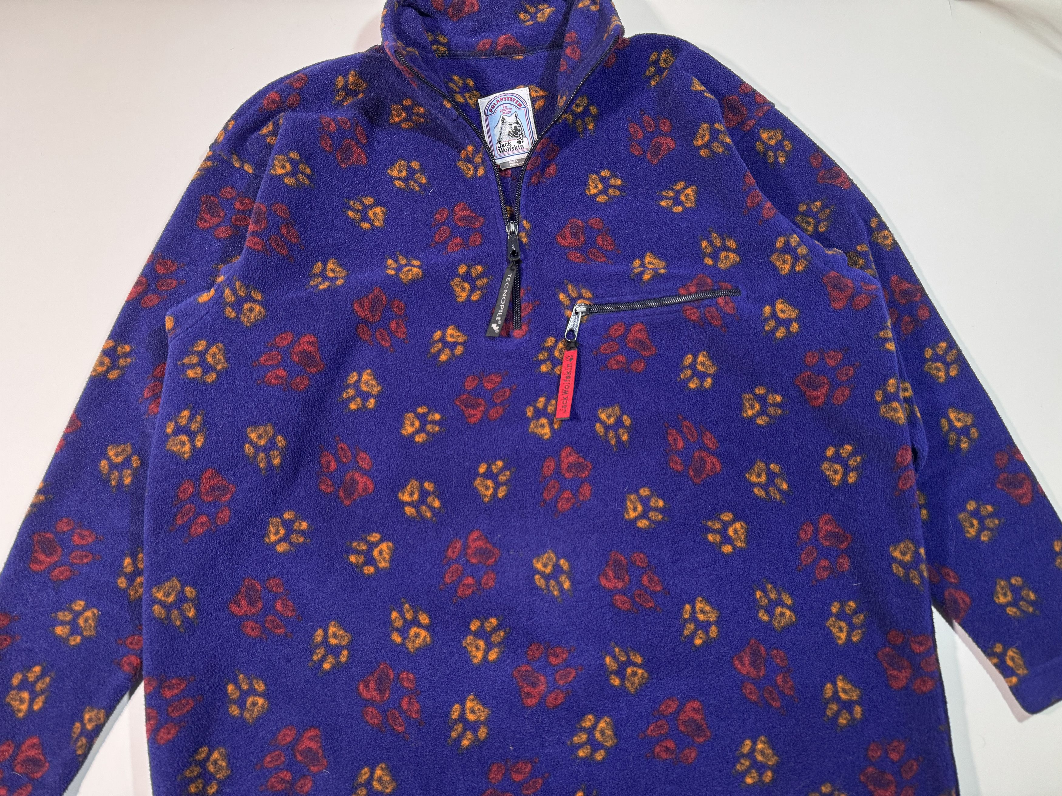 Jack Wolfskin Vintage Jack Wolfskin Fleece Pullover Polarsystem Size US M / EU 48-50 / 2 - 2 Thumbnail