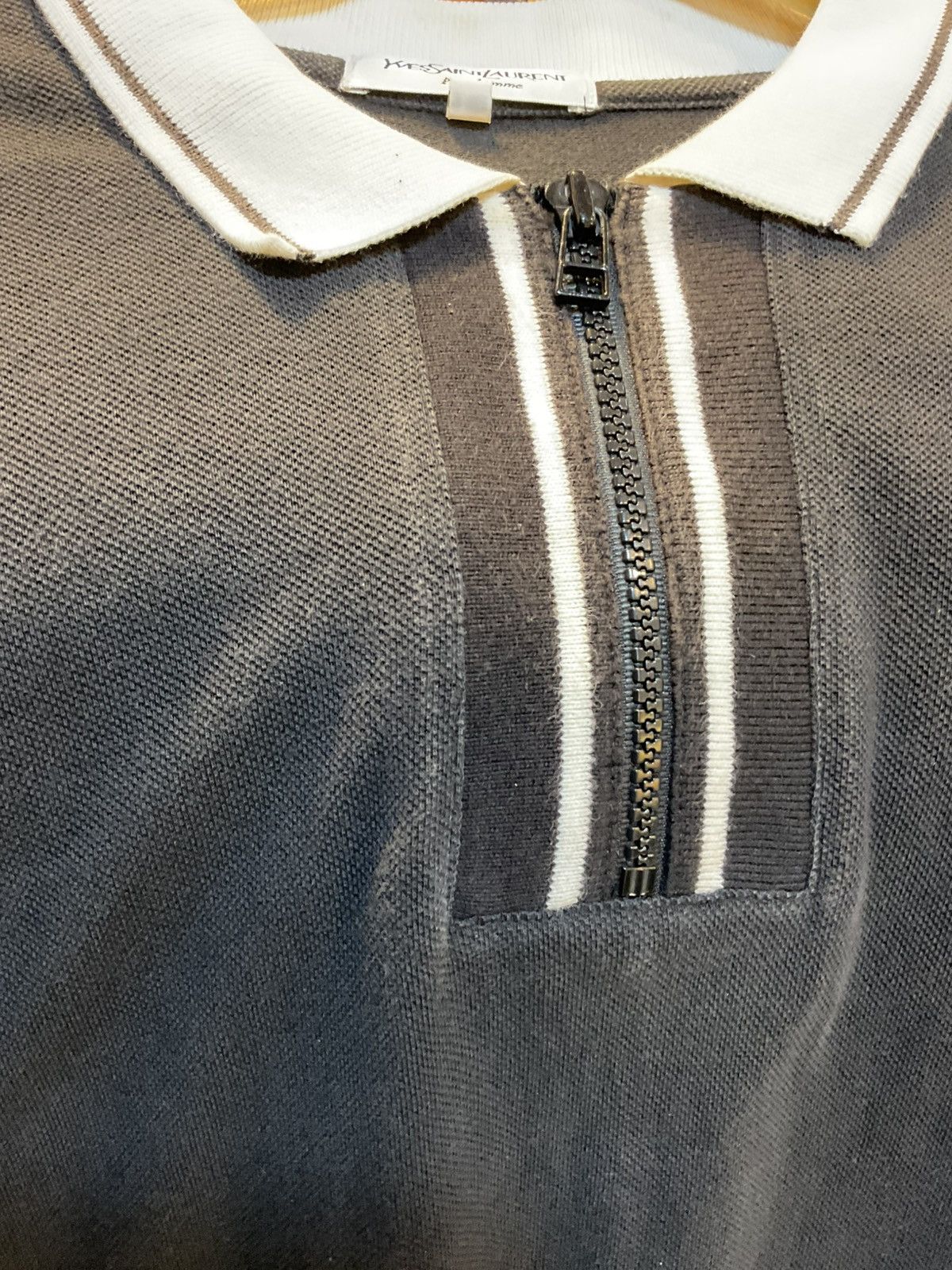 Vintage × Yves Saint Laurent Vintage YSL Polo Shirt Size US L / EU 52-54 / 3 - 4 Thumbnail