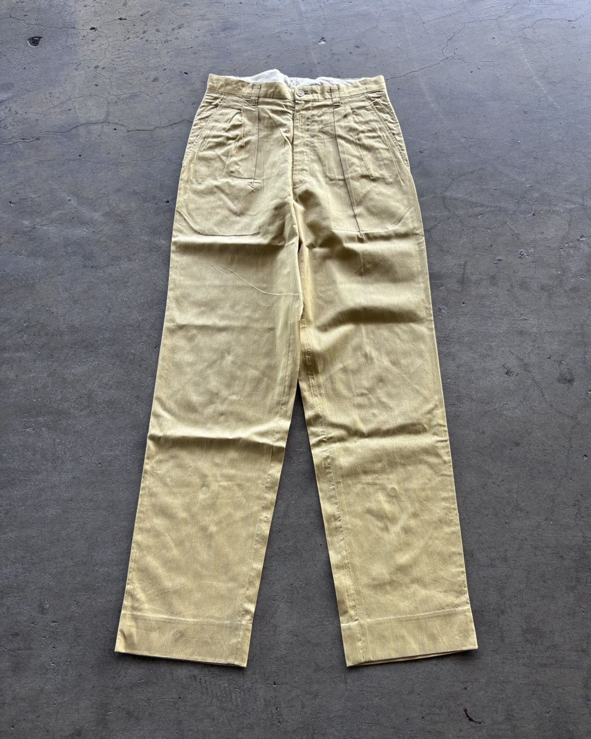Christian Dior Monsieur × Japanese Brand 1980s Christian Dior Monsieur Trousers Pants Size US 29 - 1 Thumbnail