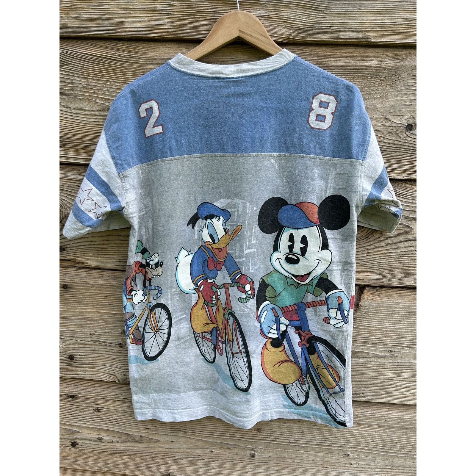 Disney Vintage Mickey Unlimited Tour The World AOP Disney T-Shirt Size US L / EU 52-54 / 3 - 5 Thumbnail