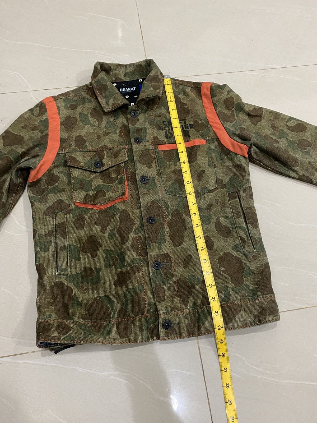 Japanese Brand Doarat Digging Ina Babylon Hip Hop Japan Camo Jacket Size US M / EU 48-50 / 2 - 5 Thumbnail