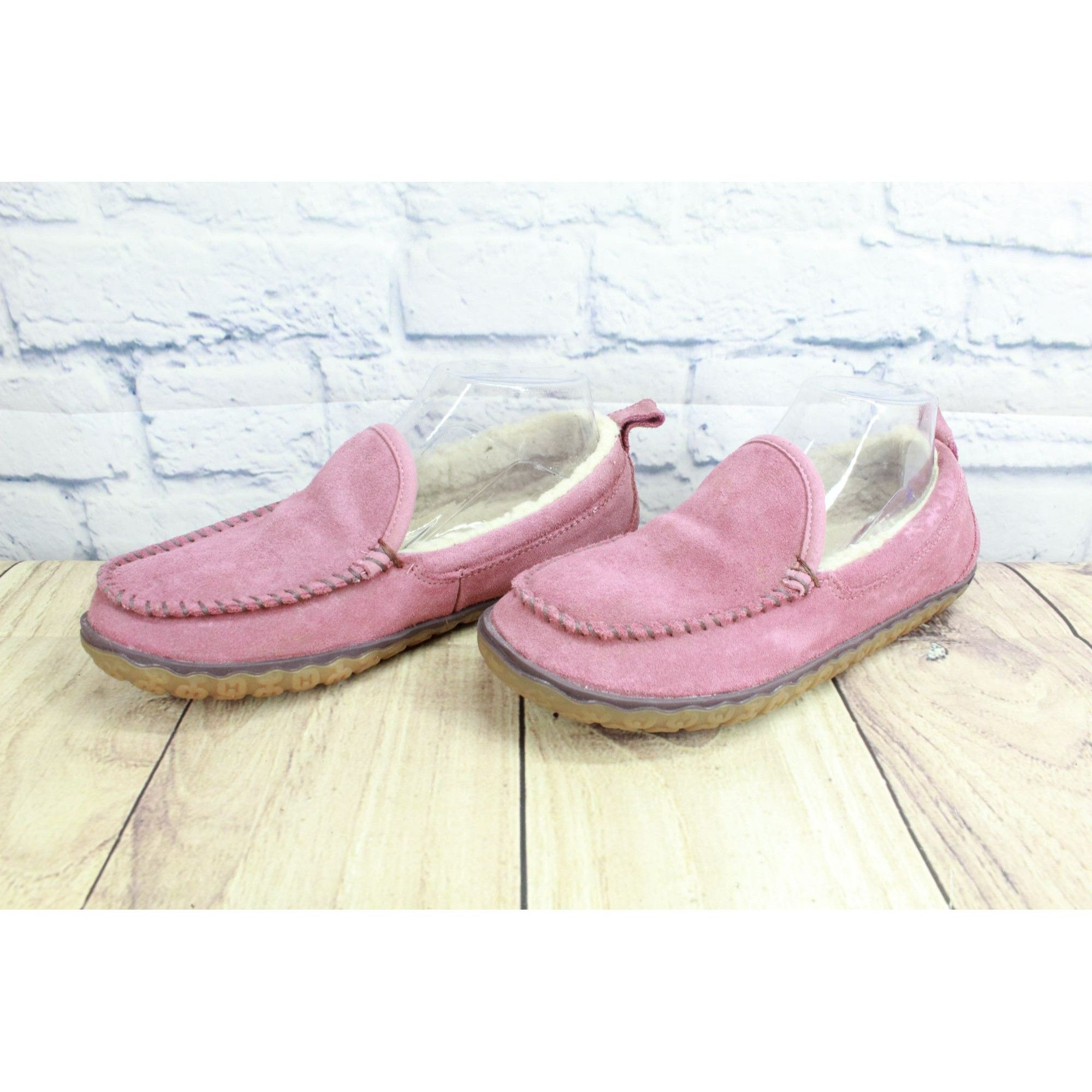 L.L. Bean LL Bean Women's Fleece Lined Mountain Moccasin Slippers Size US 7 / IT 37 - 2 Thumbnail