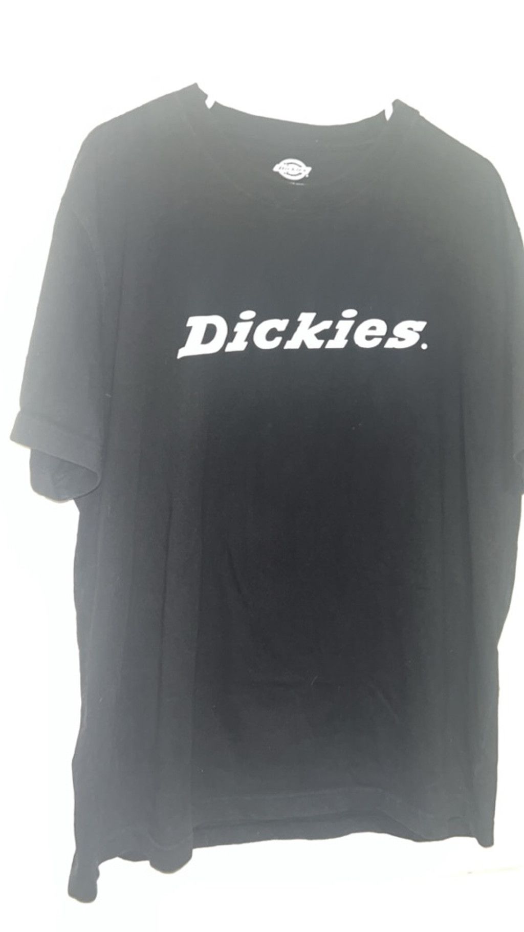Dickies Men's Dickies Black Short Sleeve Tee XL with White Logo Size US XL / EU 56 / 4 - 1 Thumbnail